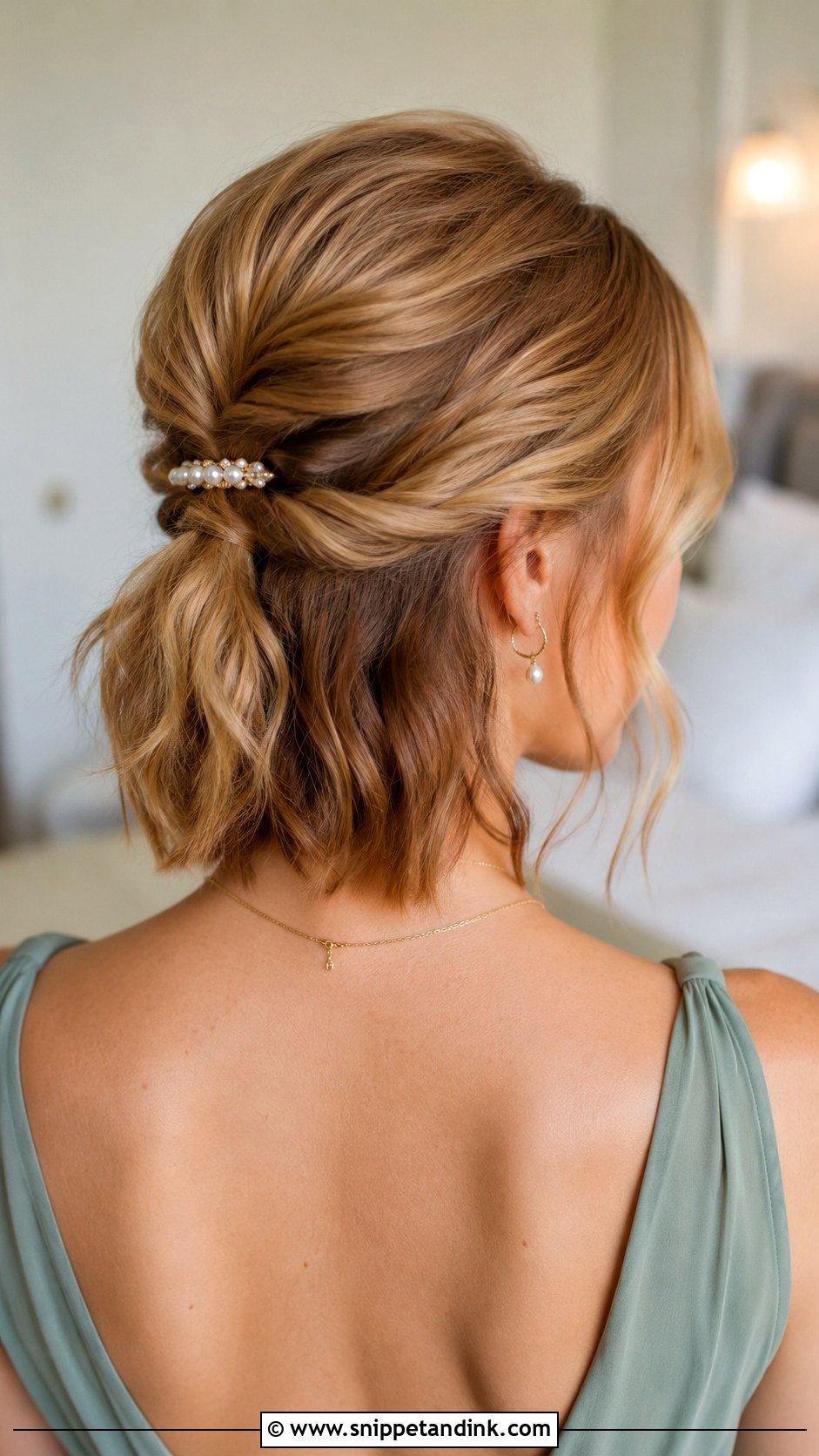 Ponytail Wedding Hairstyle For Short Hair - Snippet and Ink - 25 Wedding Ponytail Hairstyles Bridesmaid