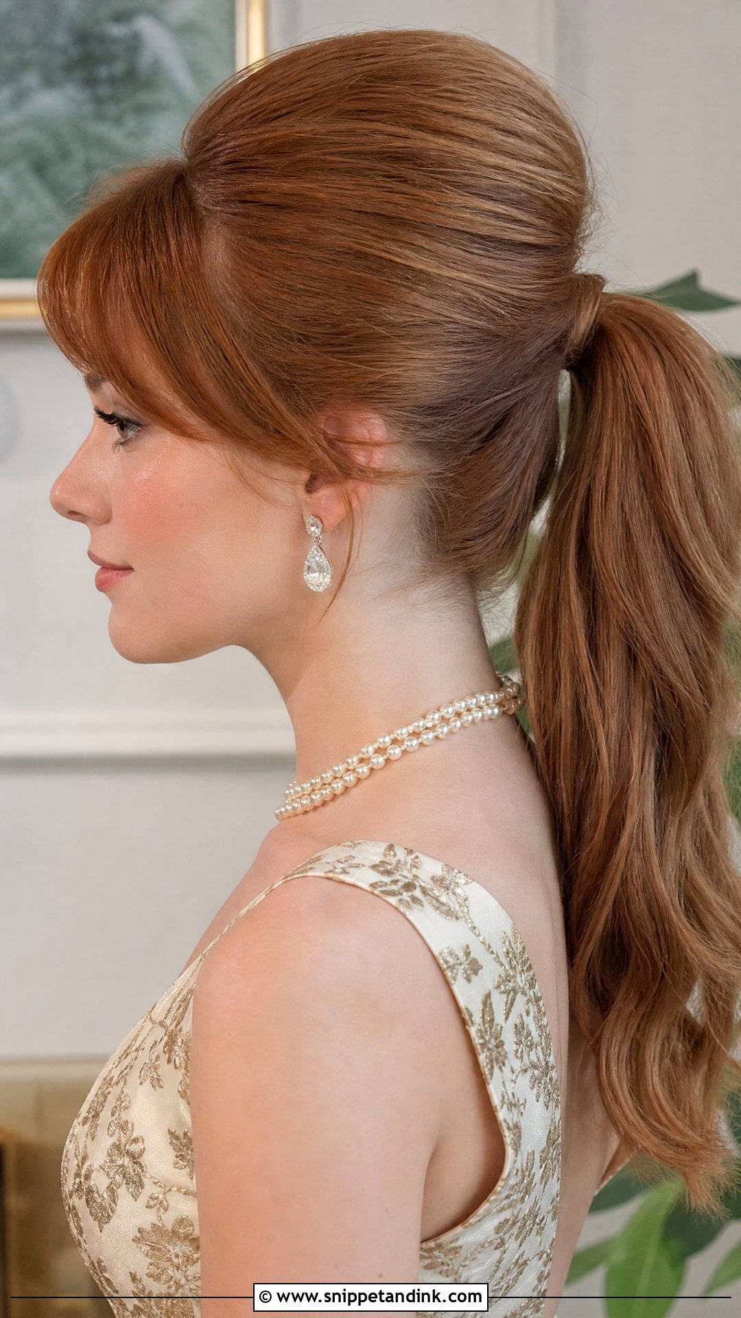 Ponytail With Bouffant - Snippet and Ink - 20 Ponytail Hairstyles for Wedding Guest