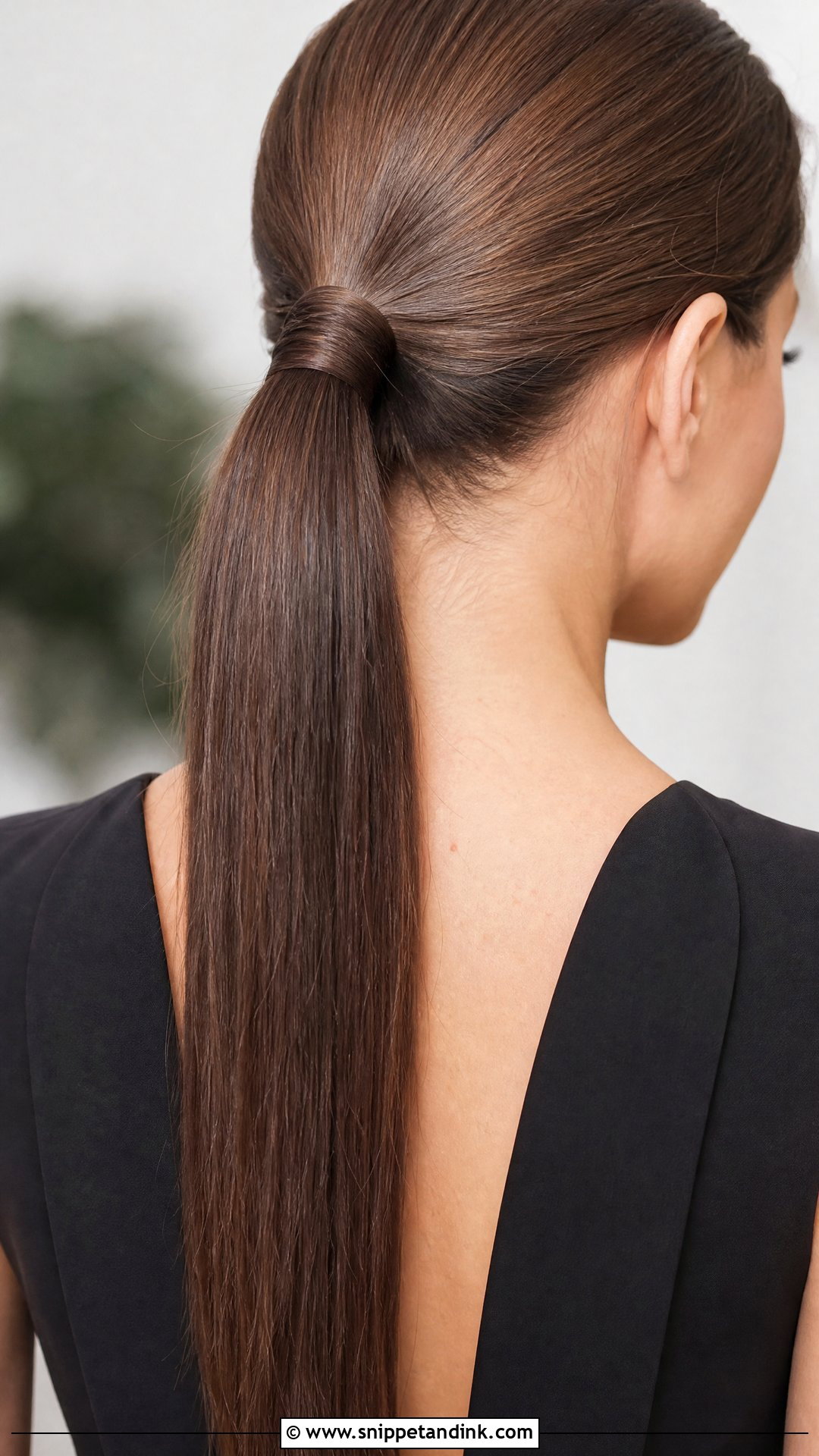 Ponytail With Hair Wrap - Snippet and Ink - 20 Wedding Guest Hair Ponytail Ideas
