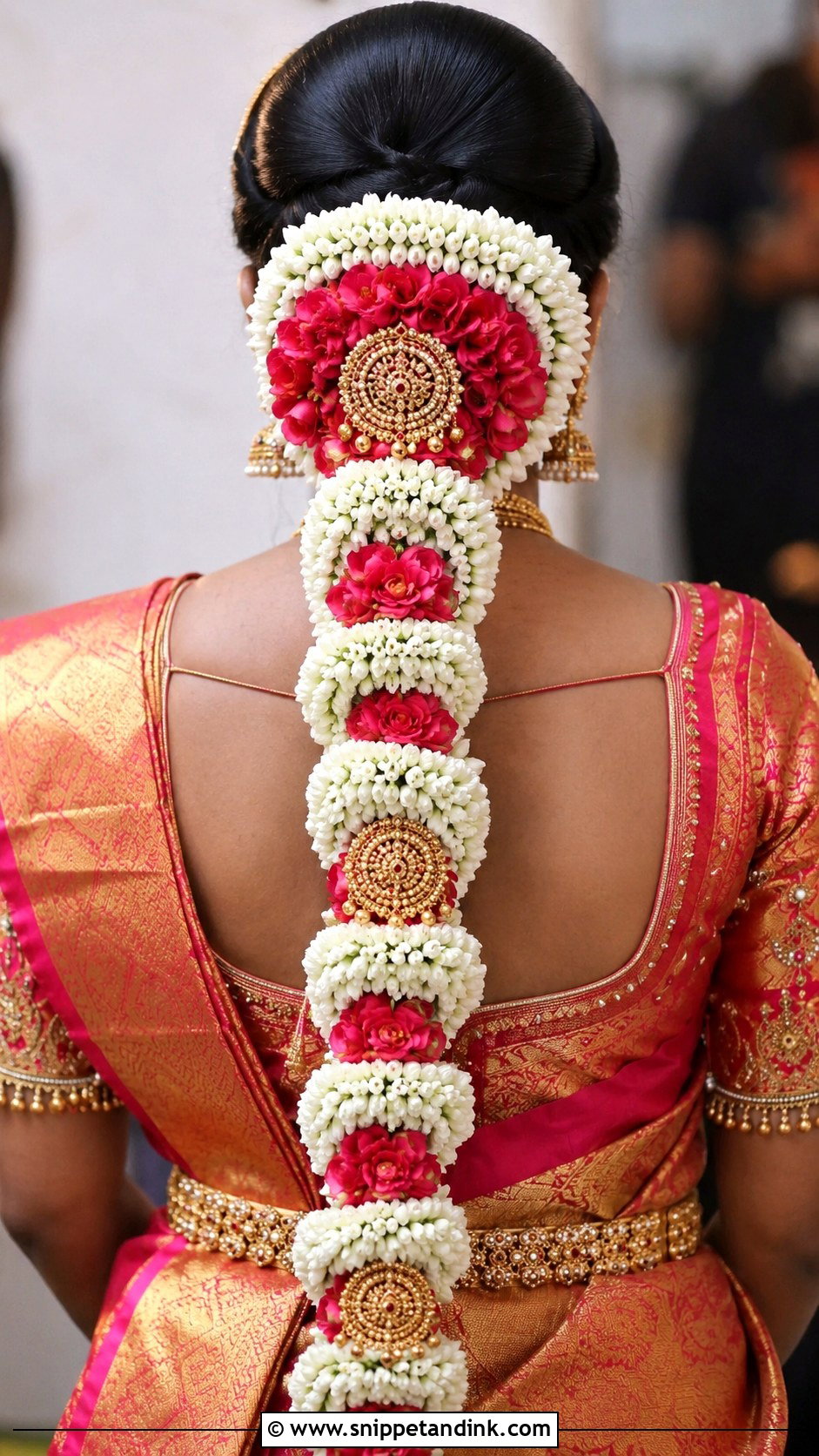 Poola Jada Bridal Braid - Snippet and Ink - 20 Indian Bridal Braided Hairstyles