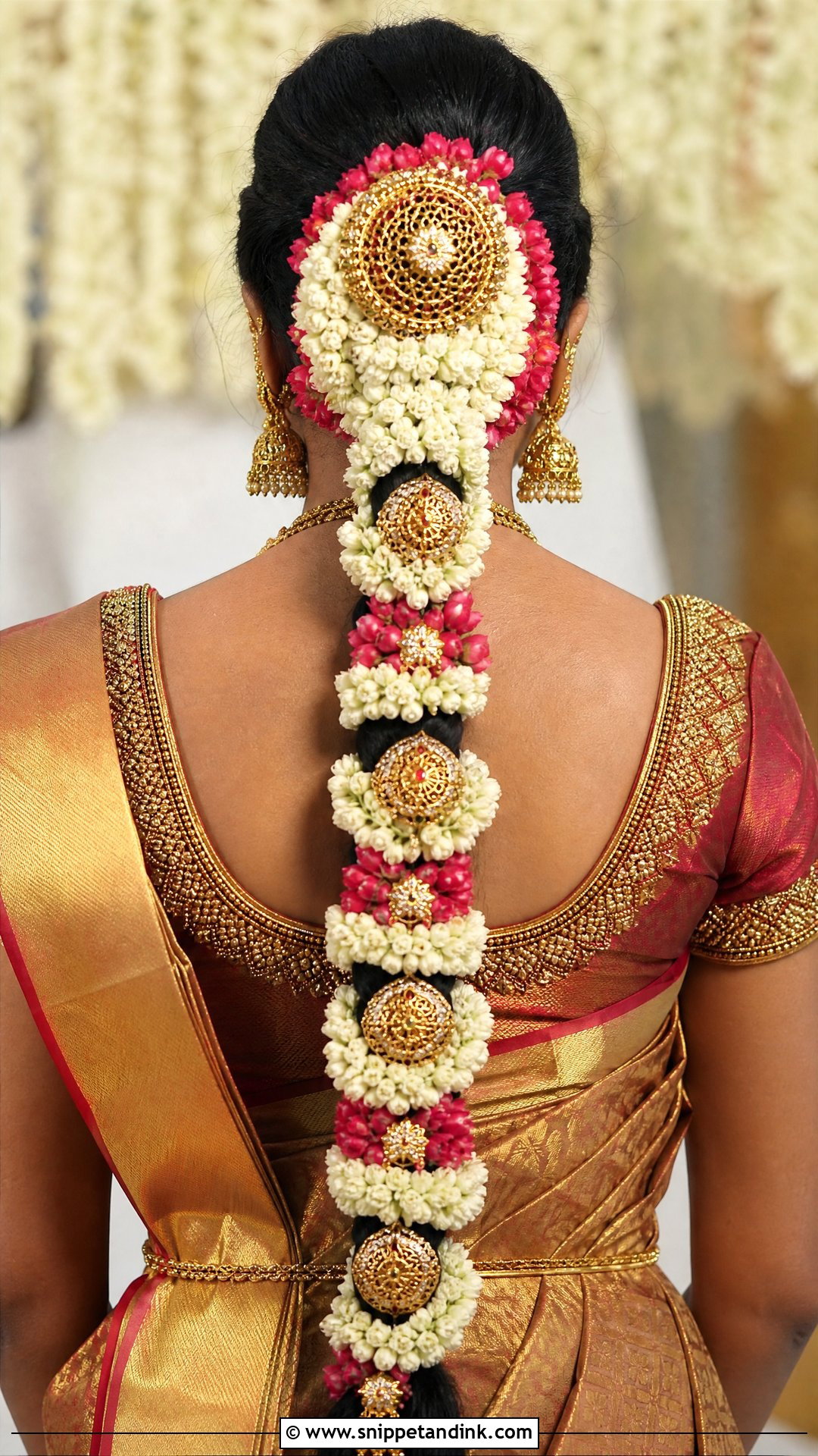 Poola Jada Bridal Braid - Snippet and Ink - 15 Braided Hairstyles for Indian Bride