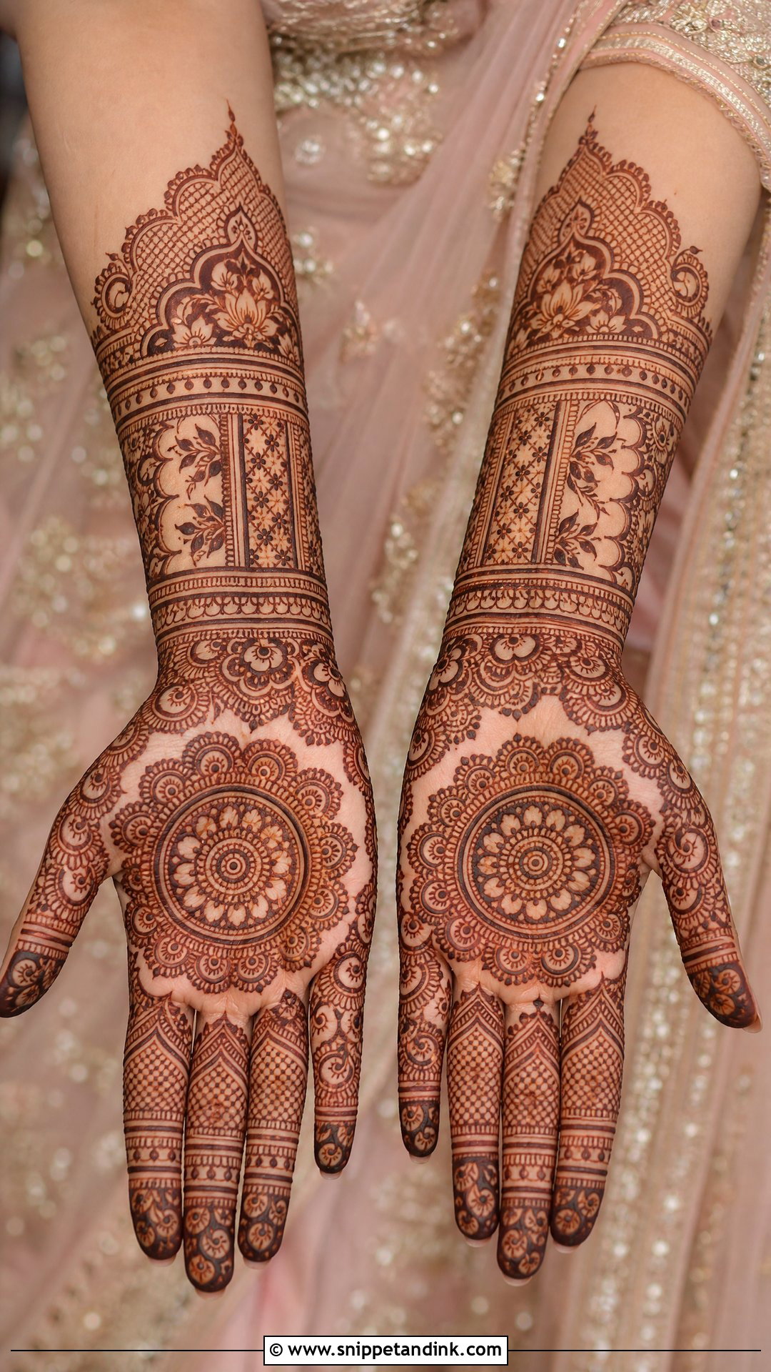 Pre Draped Saree Mehndi Dress For Bride - Snippet and Ink - 25 Mehandi Dresses for Brides