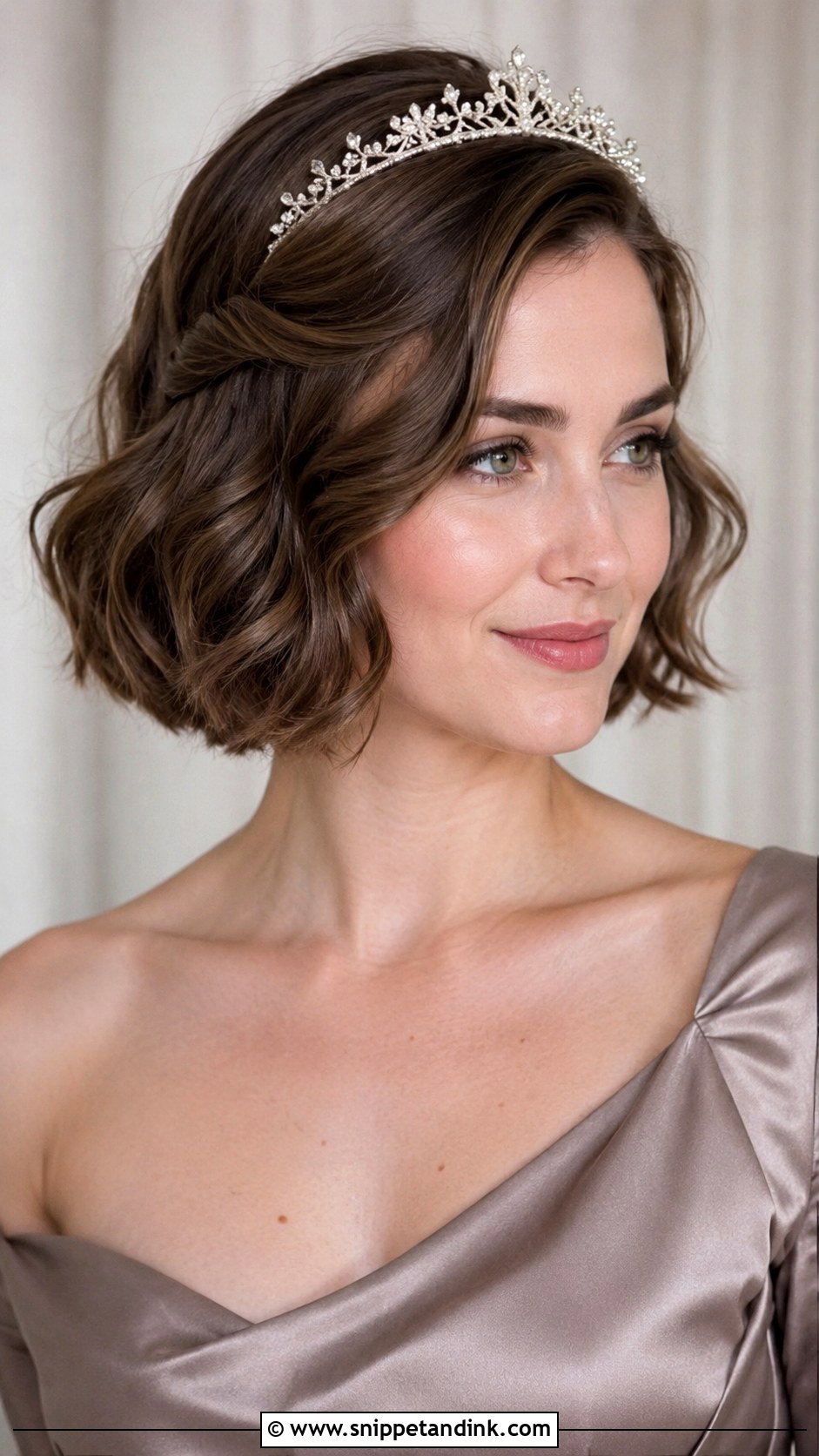 Princess Bob Hair With Tiara - Snippet and Ink - 15 Princess Hair with Tiara Ideas
