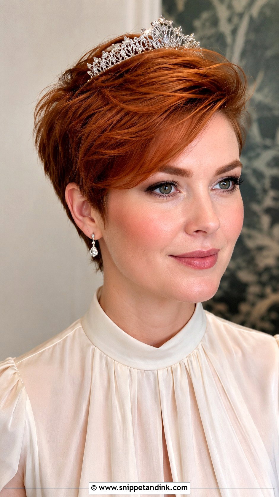 Princess Short Hair With Tiara - Snippet and Ink - 15 Princess Hair with Tiara Ideas