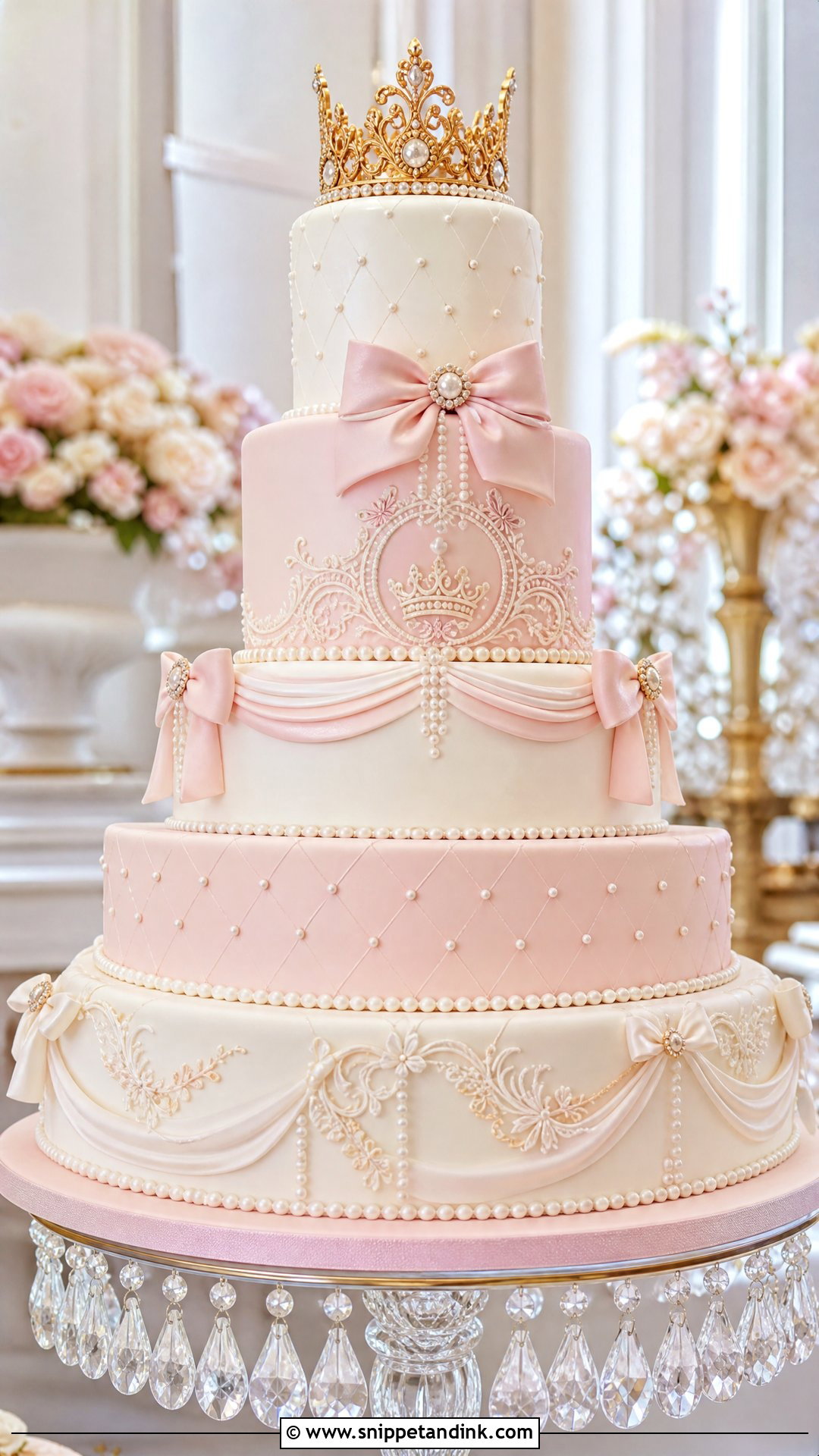 Princess Wedding Cake - Snippet and Ink - 30 Fantasy Cake Ideas for Wedding