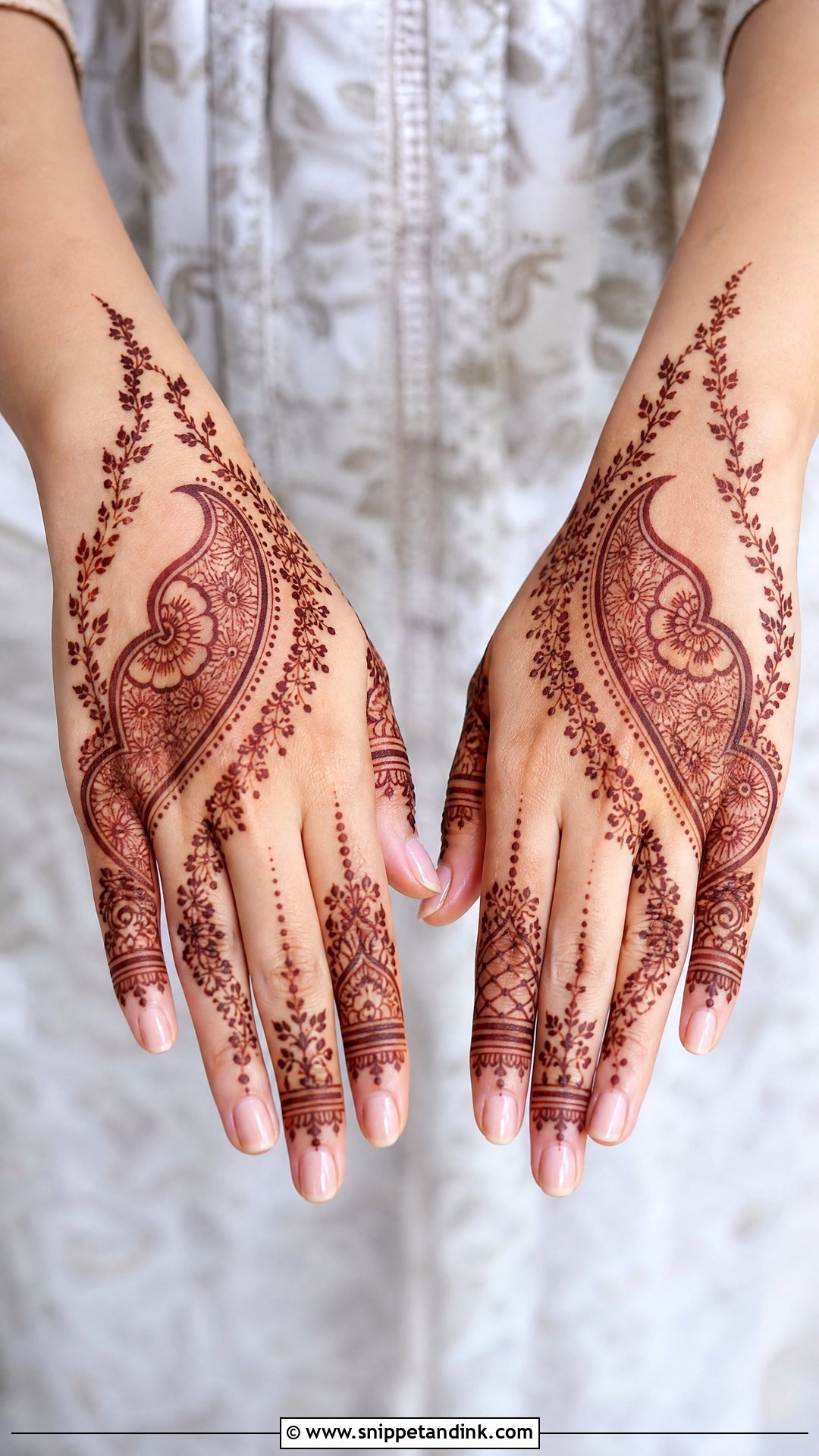 Printed Mehandi Dress - Snippet and Ink - 30 Mehandi Dress Ideas