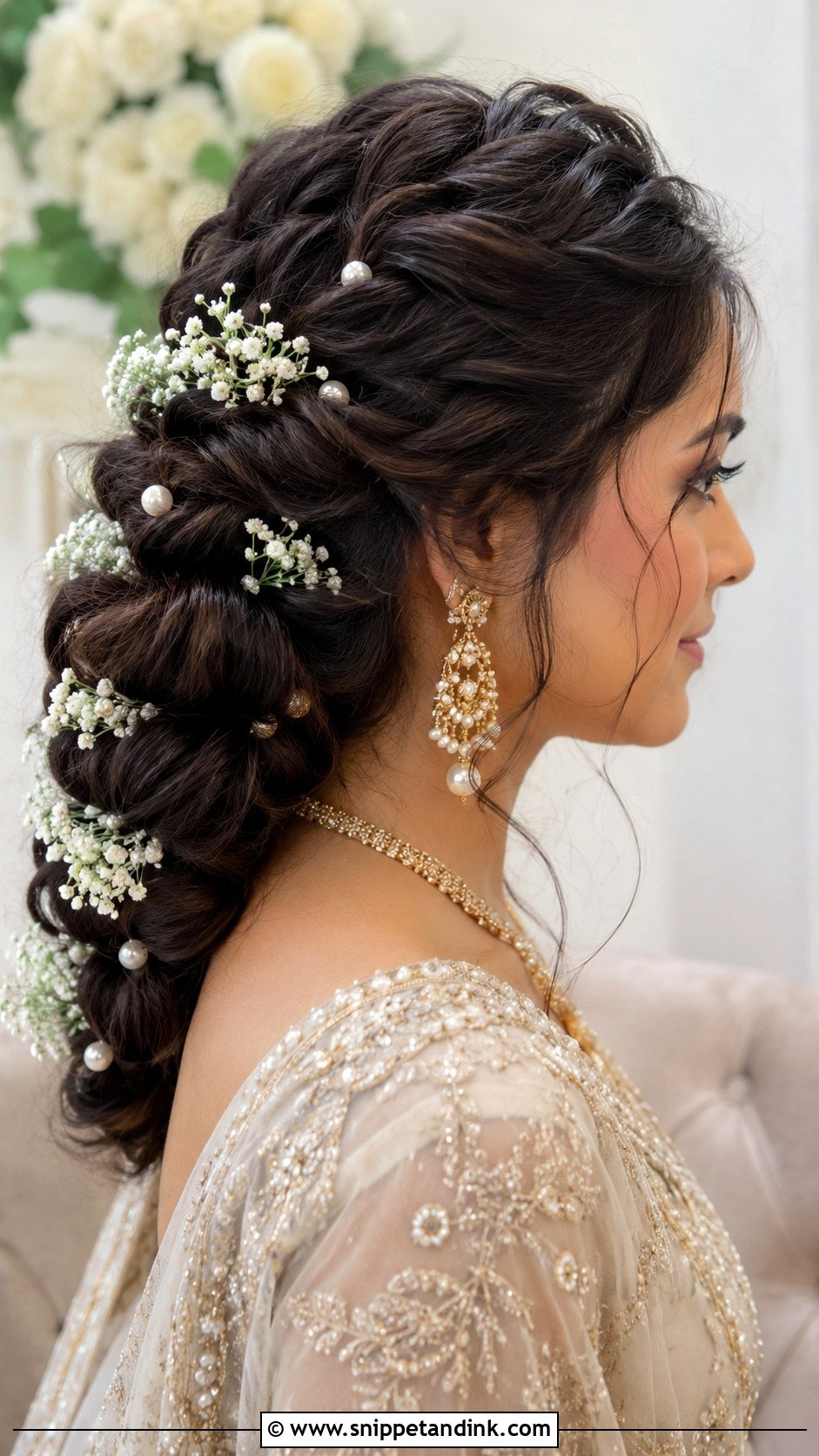 Pull Through Braid Updo - Snippet and Ink - 20 Nikah Bride Hairstyles