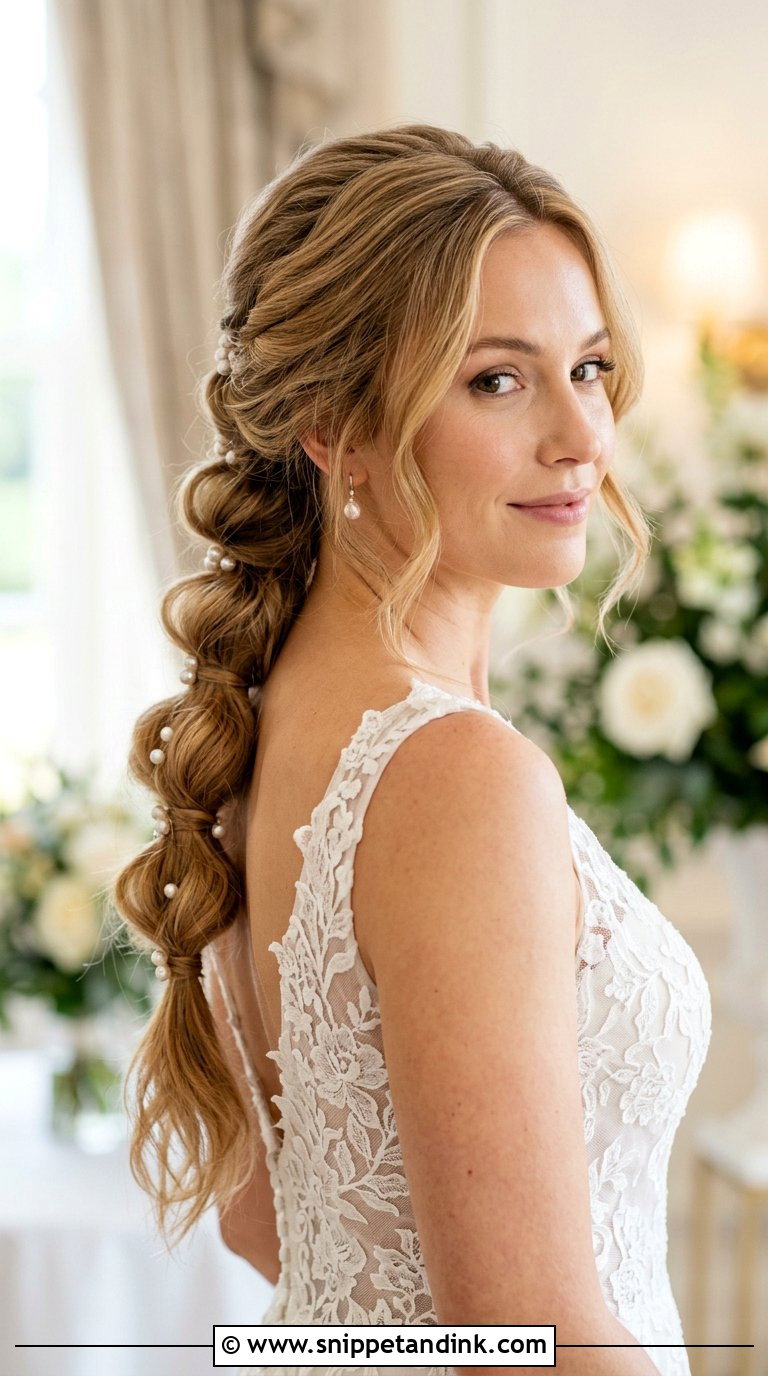 Pull Through Braid for Wedding - Snippet and Ink - 20 Braids Hairstyles for Wedding
