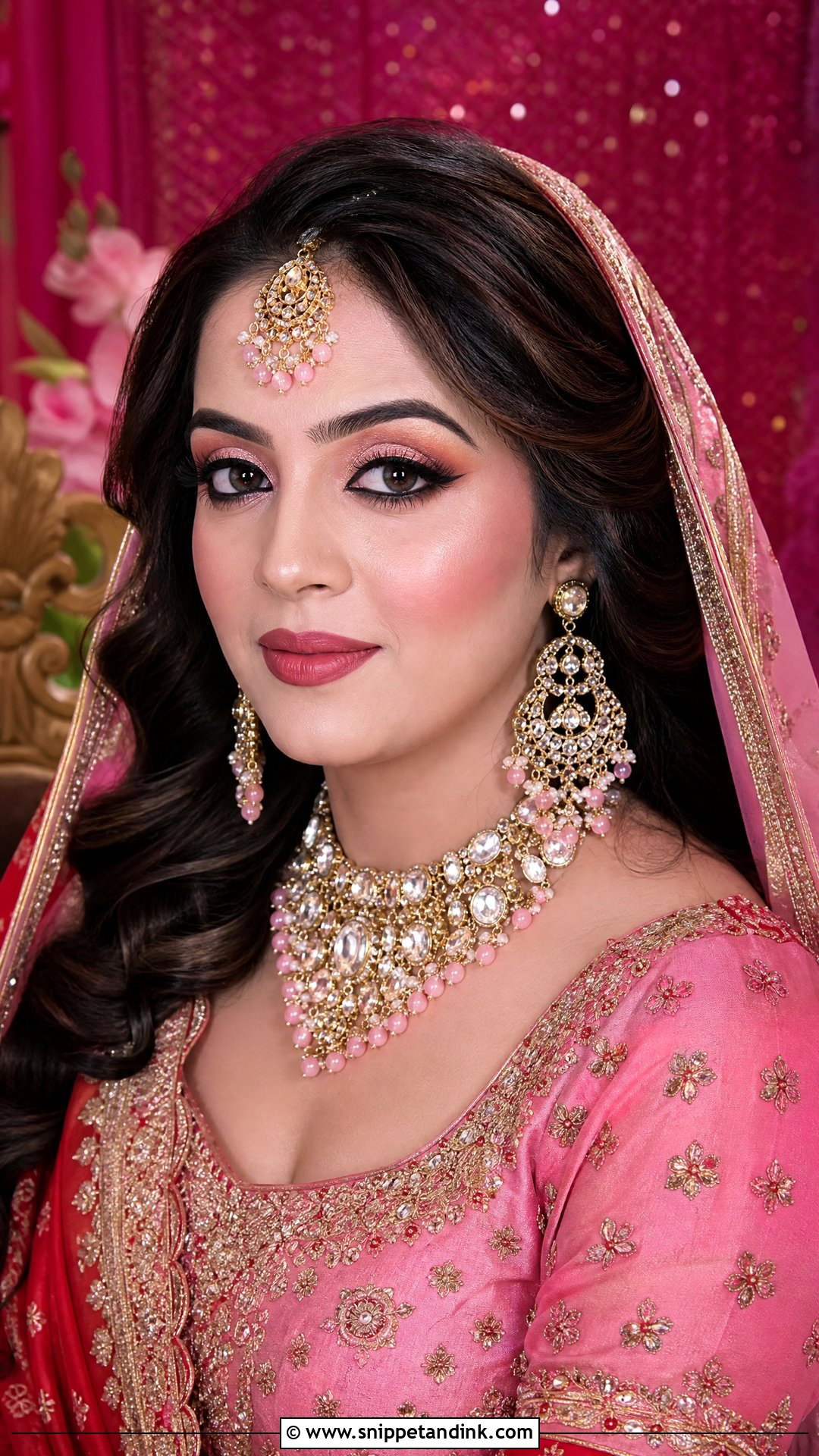 Punjabi Bridal Makeup - Snippet and Ink - 20 Indian Wedding Bride Makeup Looks