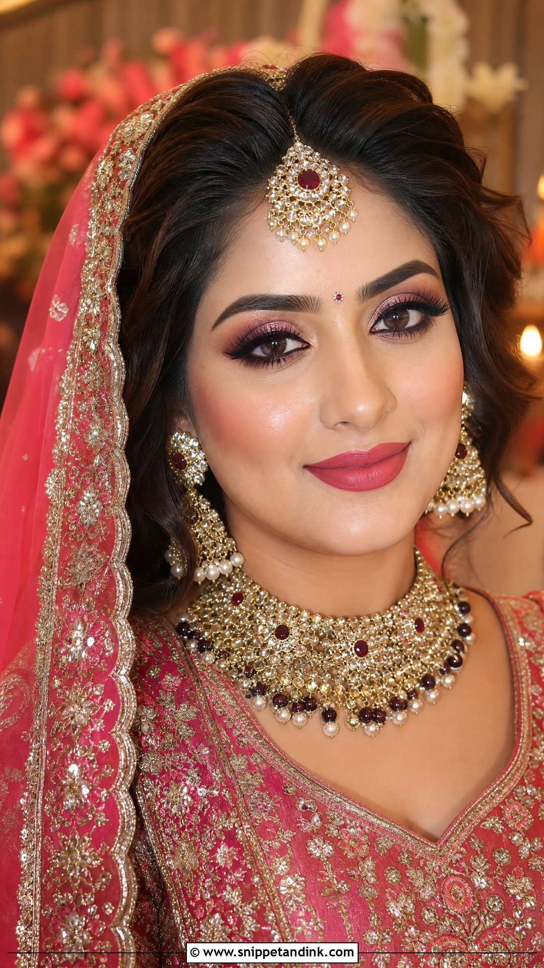 Punjabi Bridal Makeup - Snippet and Ink - 30 Indian Bridal Makeup Ideas