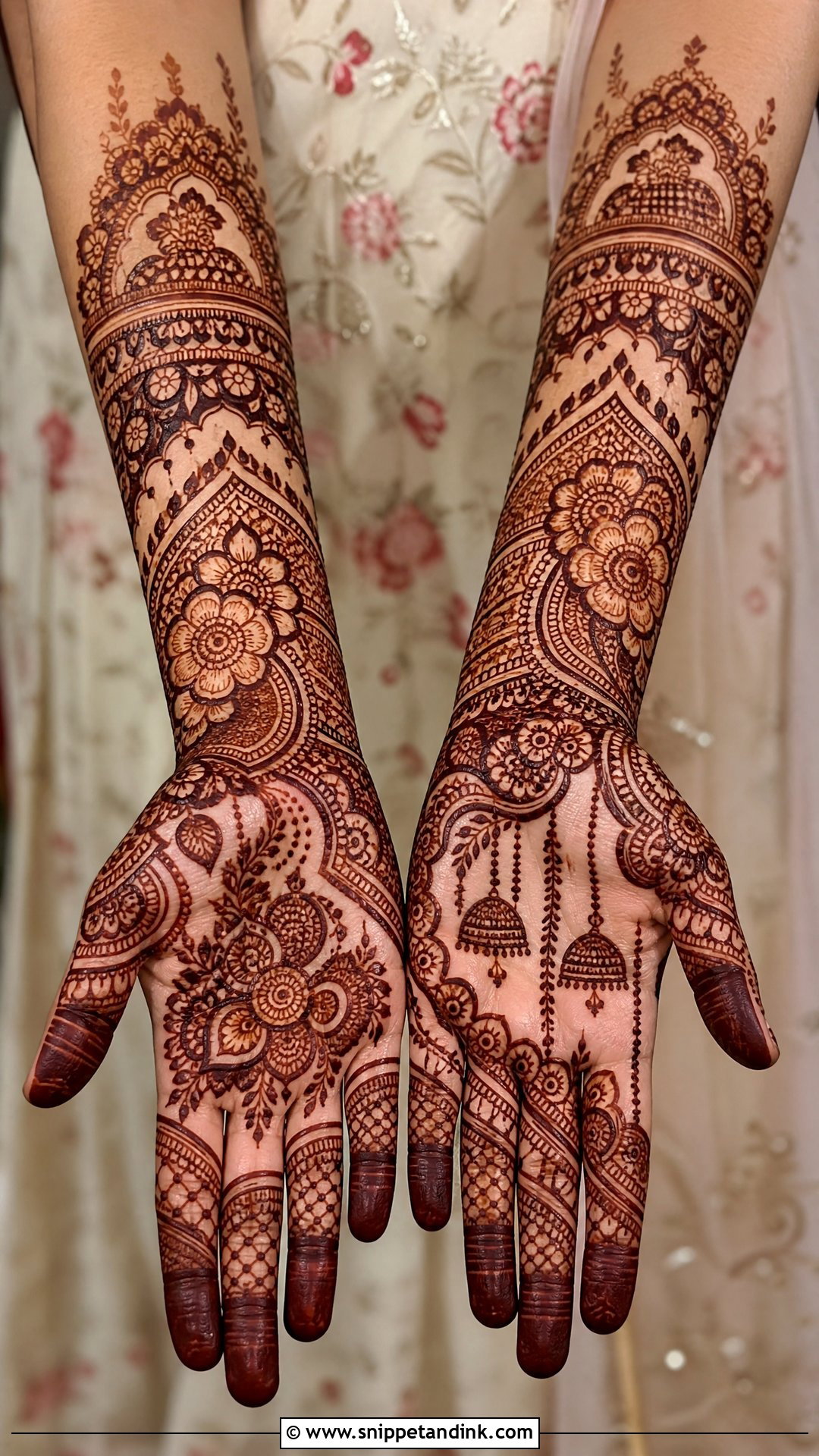 Punjabi Bridal Mehndi Design - Snippet and Ink - 25 Bride Mehndi Designs Indian Weddings