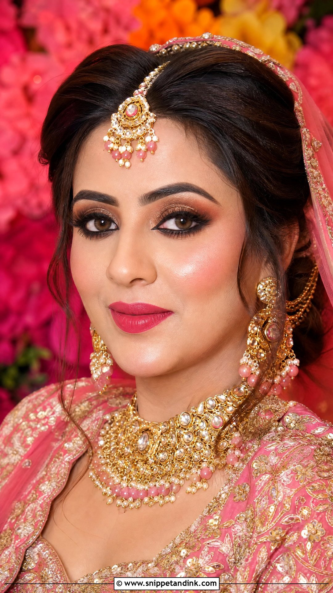 Punjabi Hindu Bridal Makeup - Snippet and Ink - 20 Hindu Bridal Makeup Ideas