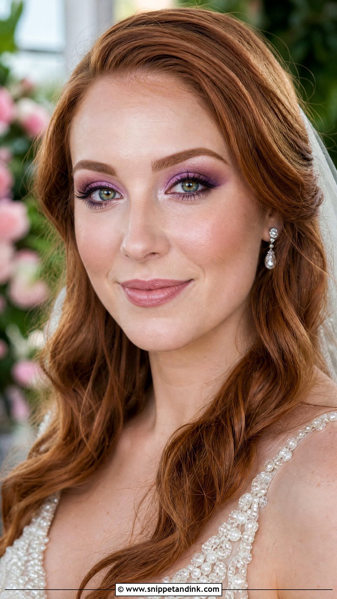 Purple Wedding Makeup For Green Eyes - Snippet and Ink - 20 Purple Wedding Makeup Ideas