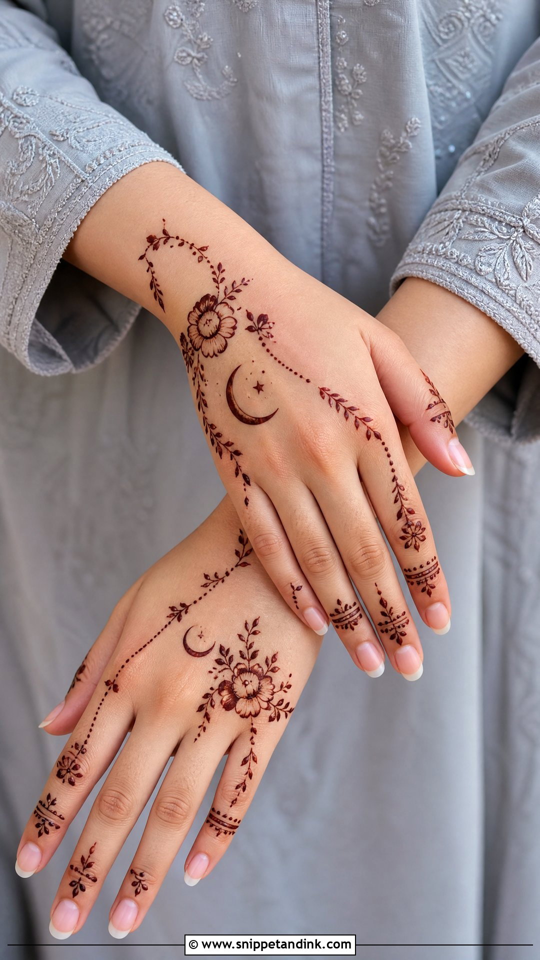 Quick Ramzan Mehndi Design - Snippet and Ink - 30 Ramzan Mehndi Design Ideas