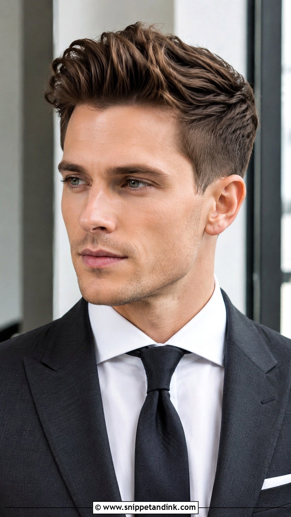 Quiff Hairstyle for Grooms - Snippet and Ink - 25 Groom Hairstyle Men Ideas