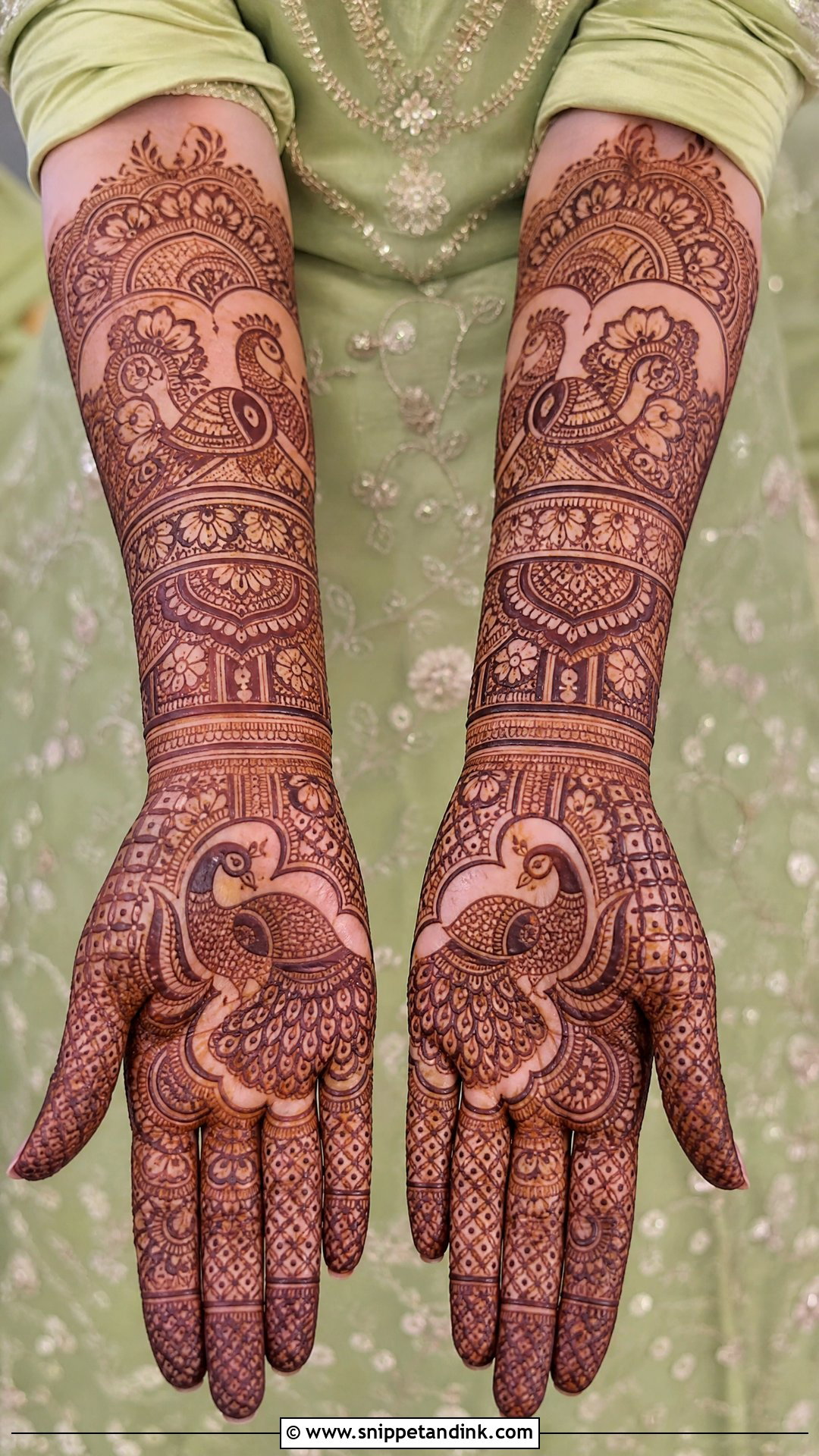Rajasthani Baat Pakki Mehndi Design - Snippet and Ink - 30 Baat Pakki Mehndi Design Ideas
