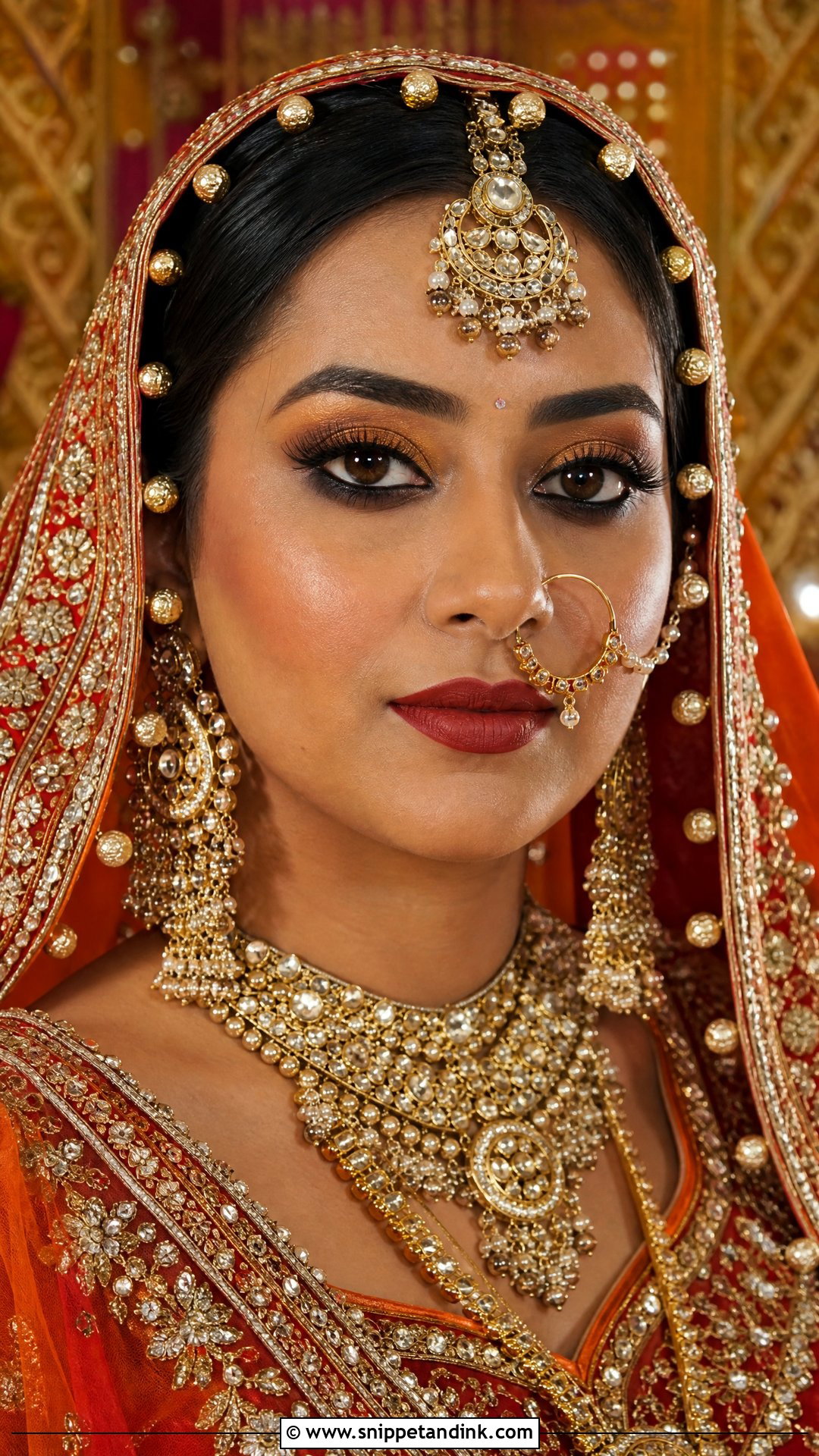 Rajasthani Bridal Look - Snippet and Ink - 20 Indian Bridal Looks
