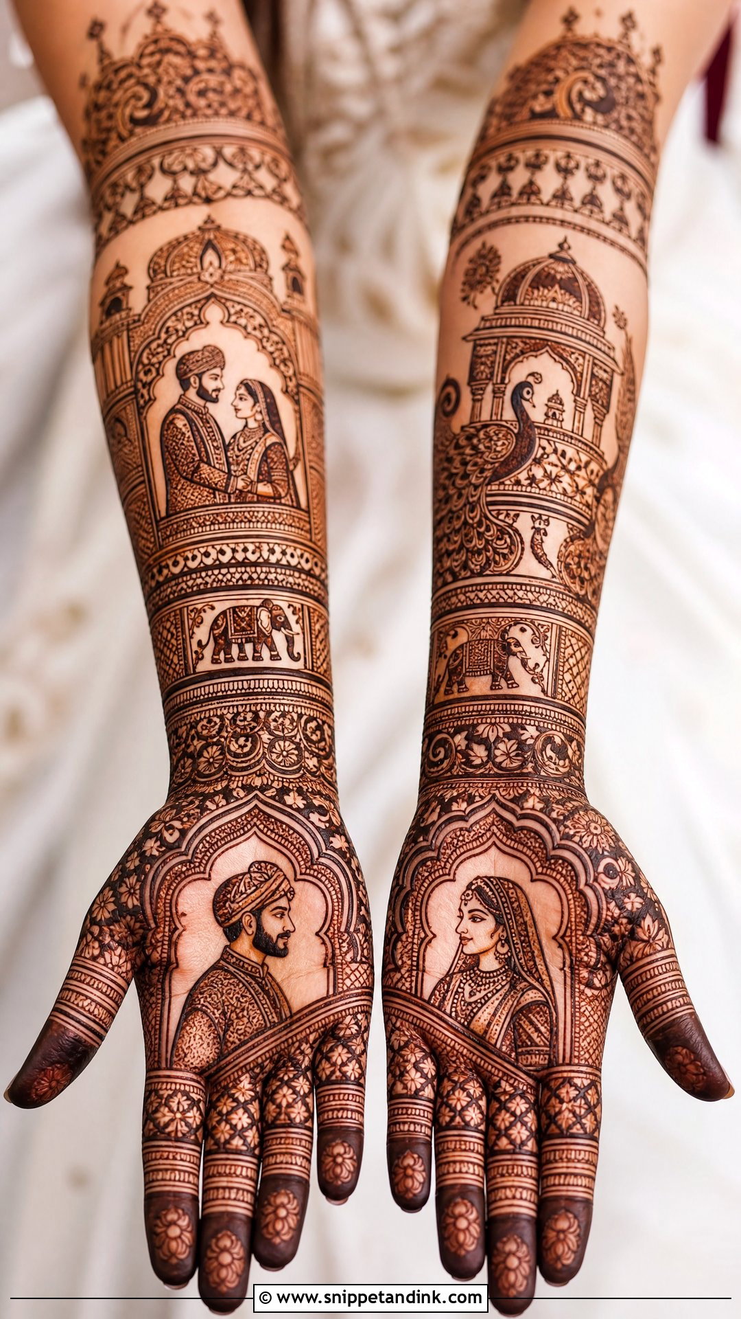 Rajasthani Bridal Mehandi Design - Snippet and Ink - 30 Latest Bridal Mehandi Designs