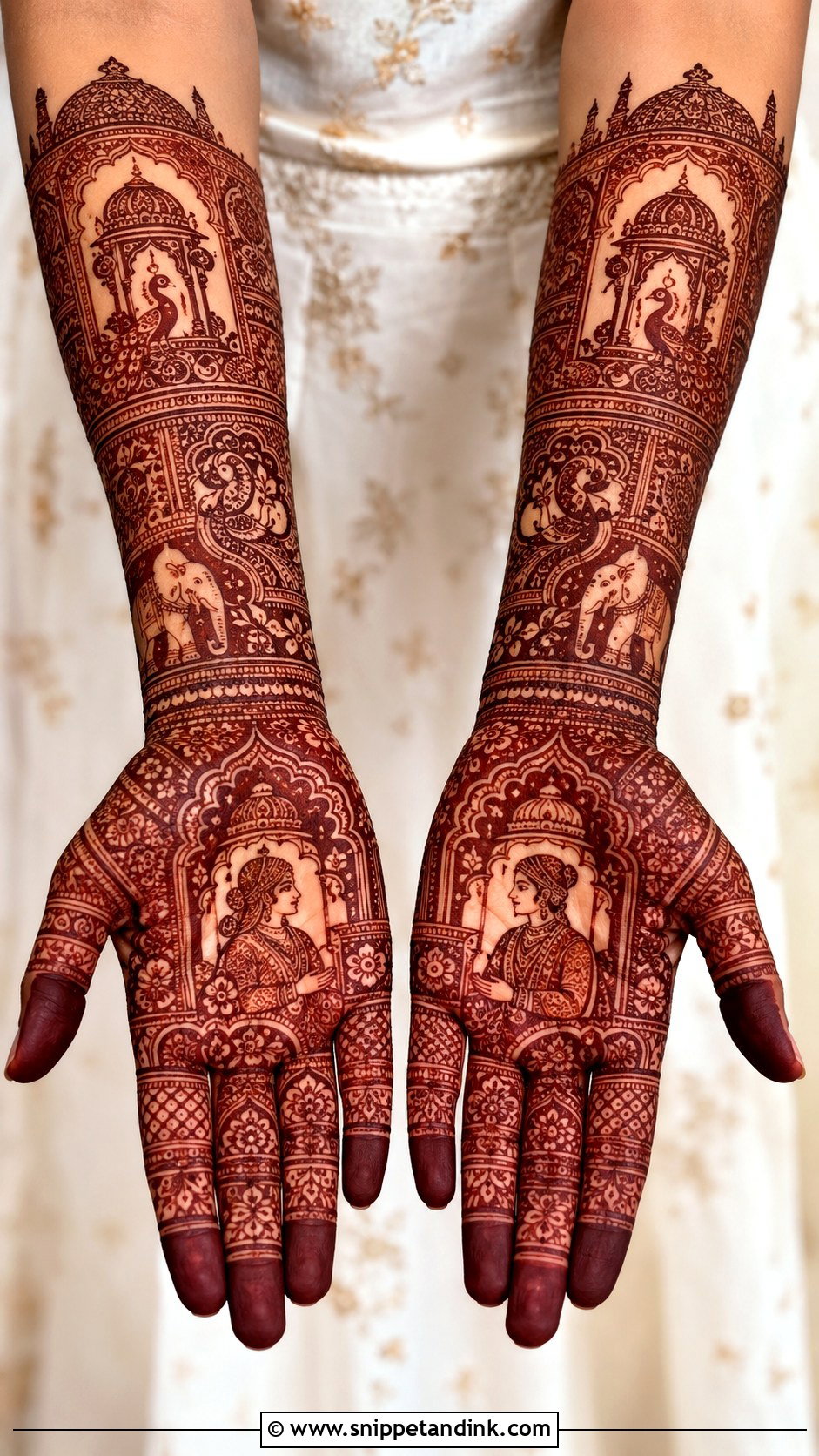 Rajasthani Bridal Mehndi - Snippet and Ink - 30 New Unique Mehndi Designs