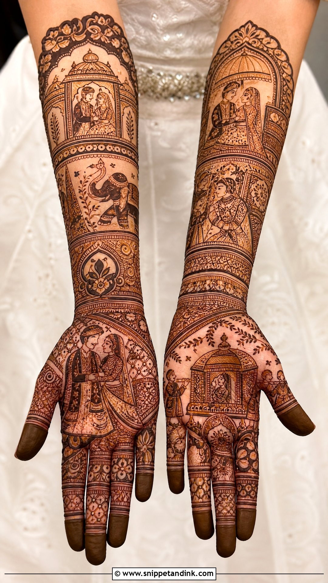 Rajasthani Bridal Mehndi Design - Snippet and Ink - 20 Bridal Wedding Mehndi Designs Brides