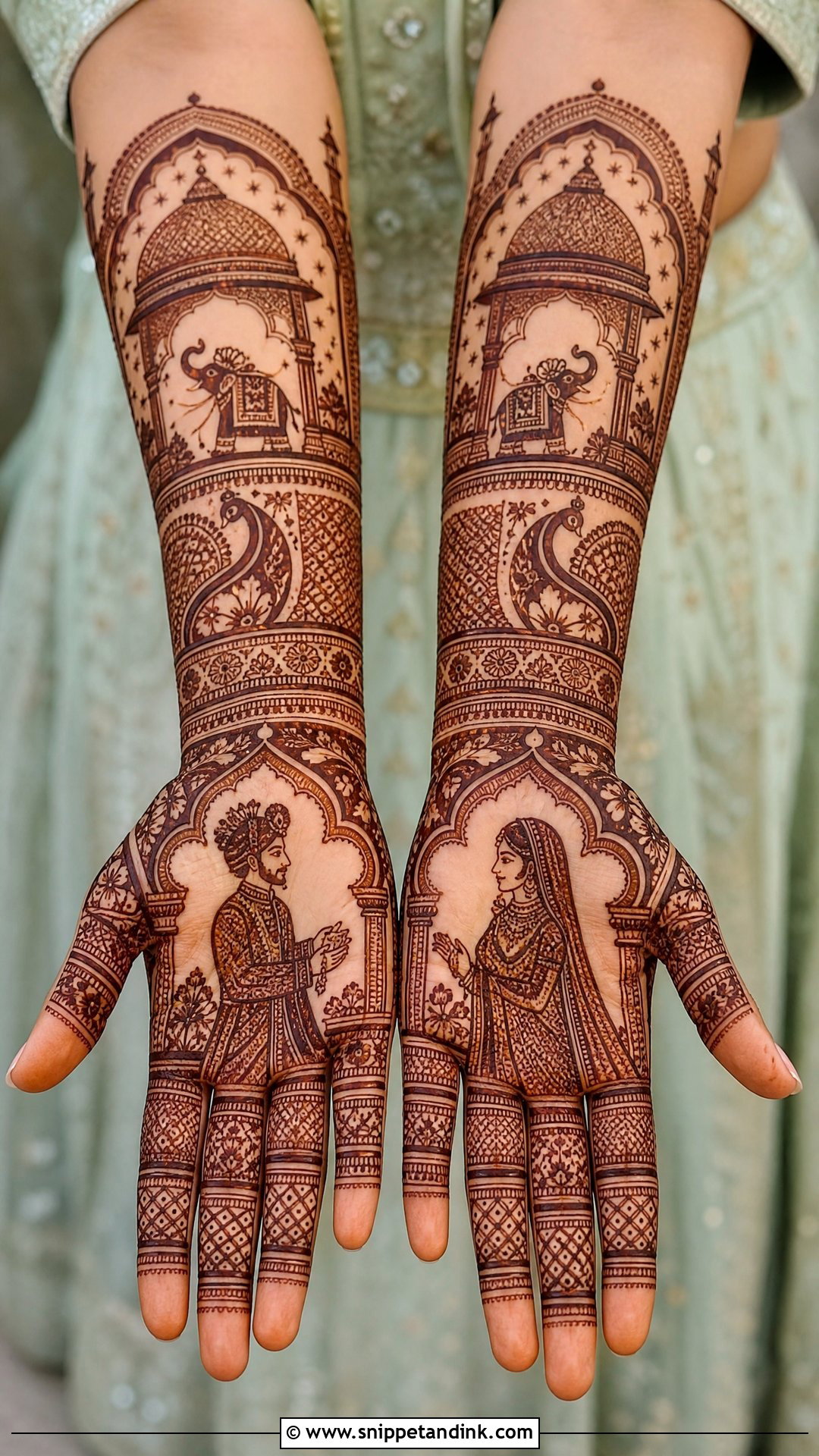 Rajasthani Bridal Mehndi Design - Snippet and Ink - 20 Indian Mehandi Design for Bridal Ideas