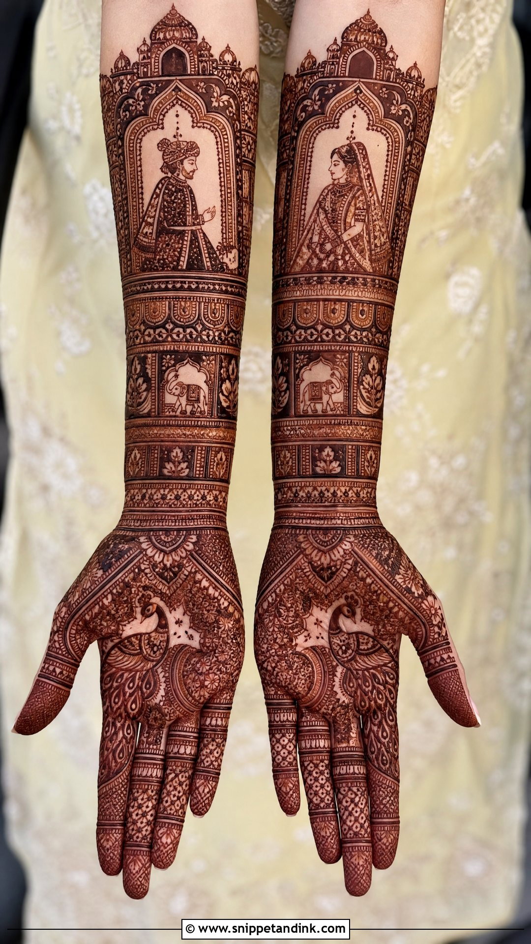 Rajasthani Bridal Mehndi Design - Snippet and Ink - 20 Marriage Mehndi Designs