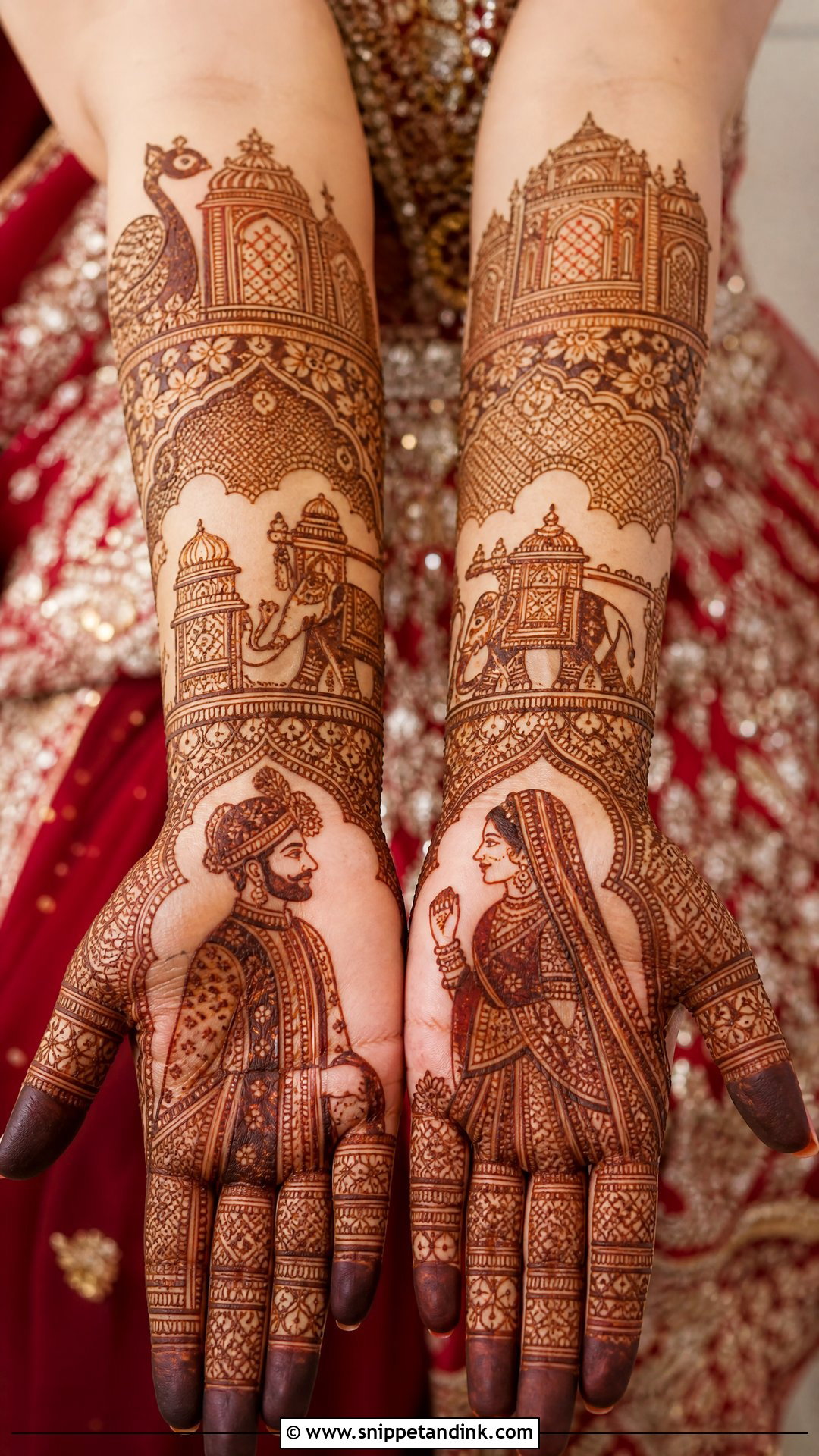 Rajasthani Bridal Mehndi Design - Snippet and Ink - 20 Mehndi Design for Bridal Ideas