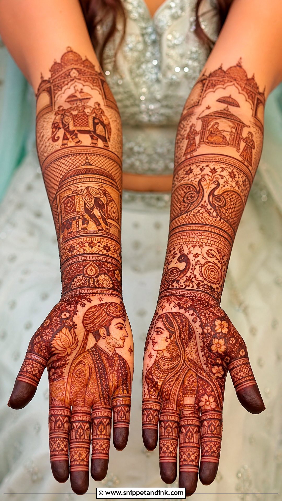Rajasthani Bridal Mehndi Design - Snippet and Ink - 20 New Unique Bridal Mehndi Designs