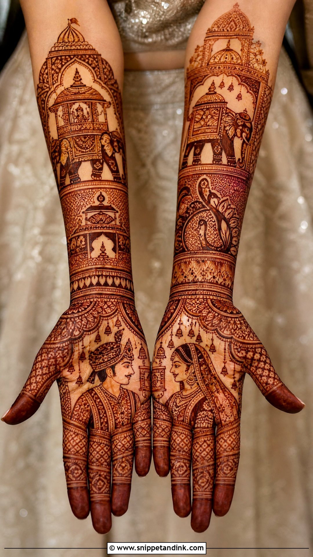 Rajasthani Bridal Mehndi Design - Snippet and Ink - 20 Trending Bridal Mehndi Designs 2025