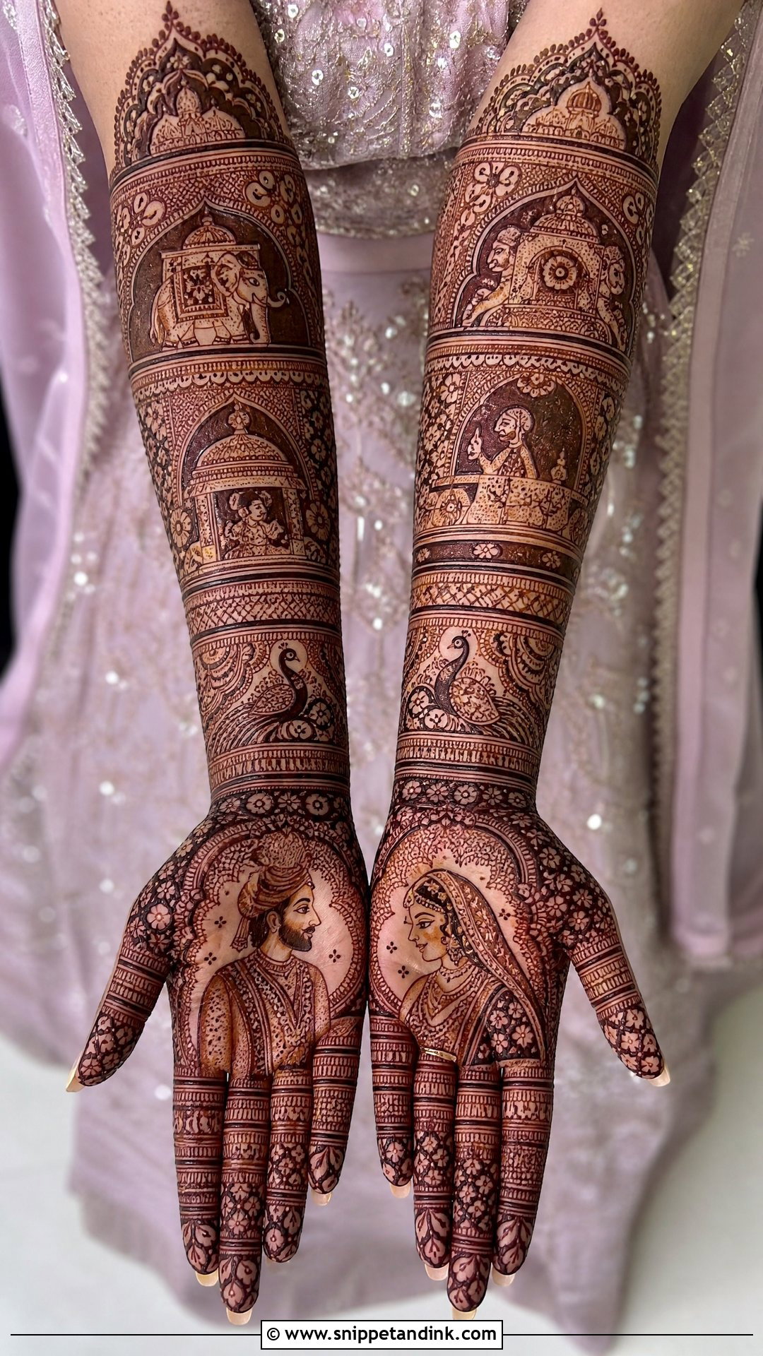 Rajasthani Bridal Mehndi Design - Snippet and Ink - 20 Bridal Dulhan Mehndi Designs