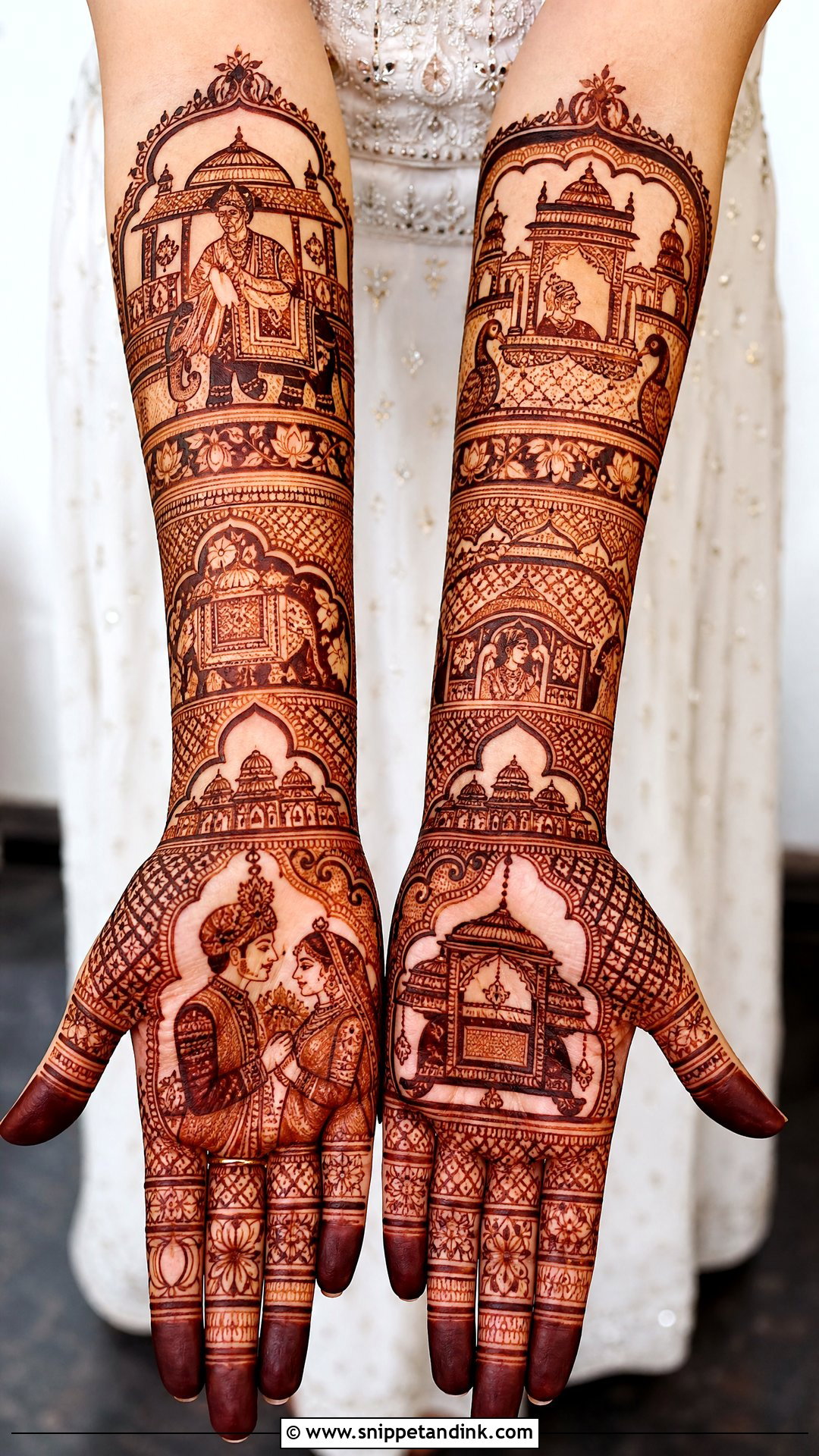 Rajasthani Bridal Mehndi Design - Snippet and Ink - 20 Unique Bridal Mehndi Mehandi Designs for Hands