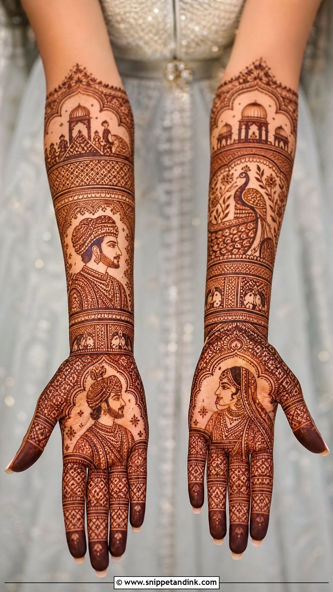 Rajasthani Bridal Mehndi Design - Snippet and Ink - 25 Bridal Hand Mandhi Mehndi Design Ideas