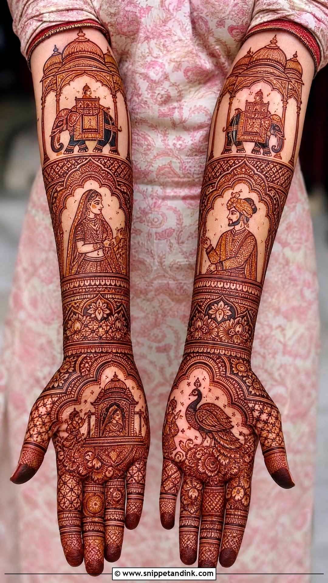 Rajasthani Bridal Mehndi Design - Snippet and Ink - 25 Bridal Mehndi Design 2025 Ideas