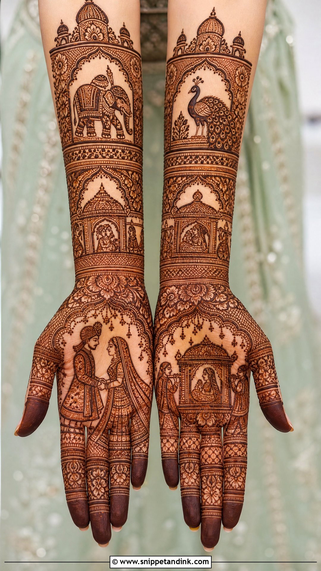 Rajasthani Bridal Mehndi Design - Snippet and Ink - 25 Bridal Mehndi Designs for Bride