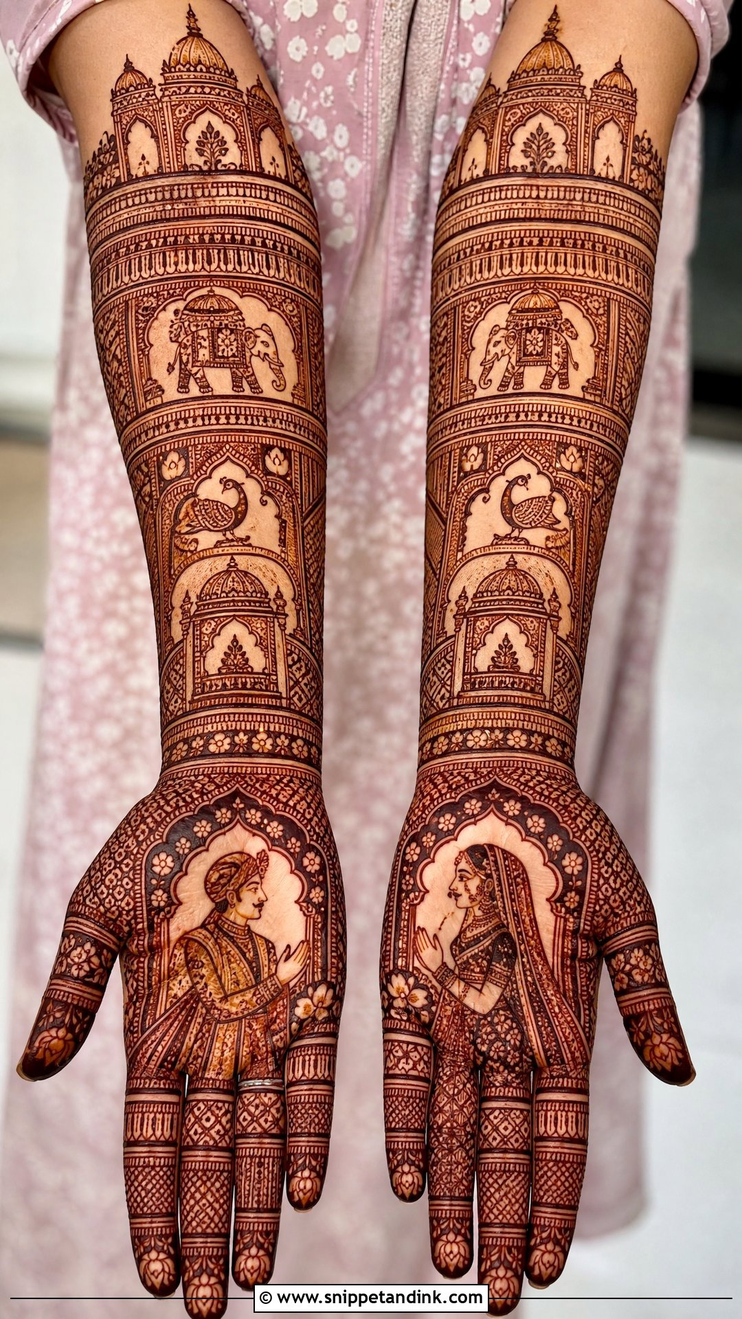 Rajasthani Bridal Mehndi Design - Snippet and Ink - 25 Mehndi Designs for Wedding