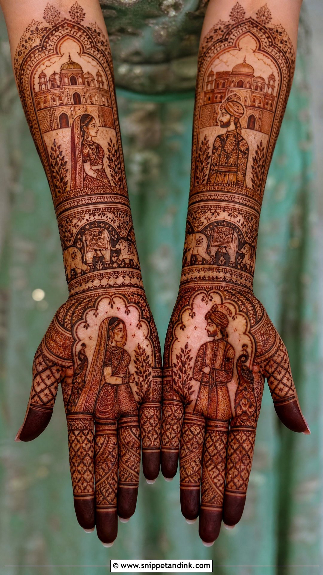 Rajasthani Bridal Mehndi Design - Snippet and Ink - 25 Mehndi Designs for Marriage