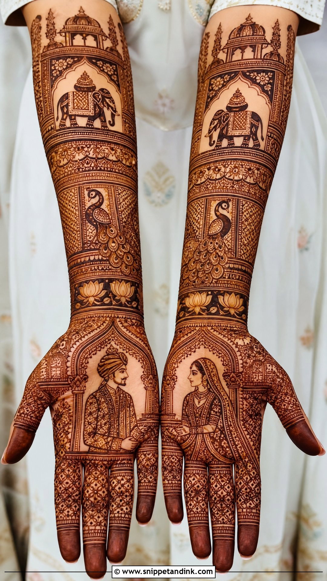 Rajasthani Bridal Mehndi Design - Snippet and Ink - 25 Unique Mehndi Designs for Wedding