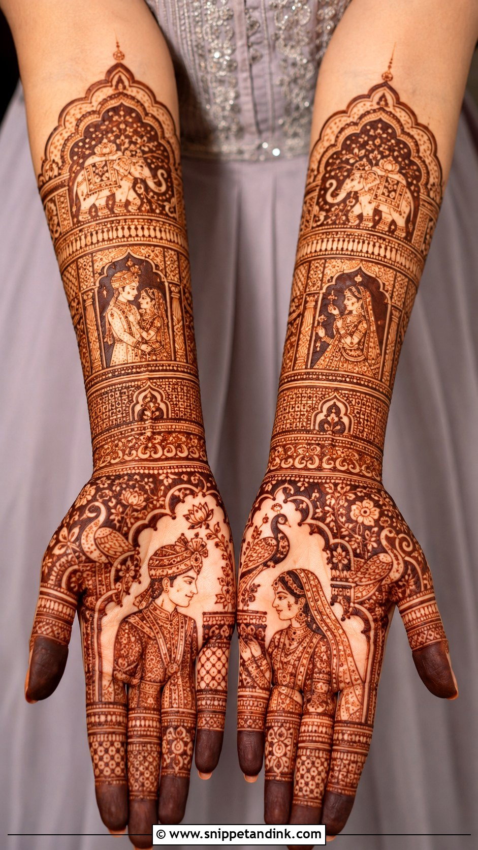 Rajasthani Bridal Mehndi Design - Snippet and Ink - 30 Bridal Mehndi Design Ideas
