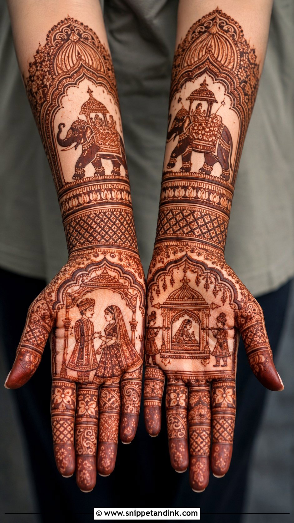 Rajasthani Bridal Mehndi Design - Snippet and Ink - 30 Bridal Wedding Mehendi Designs