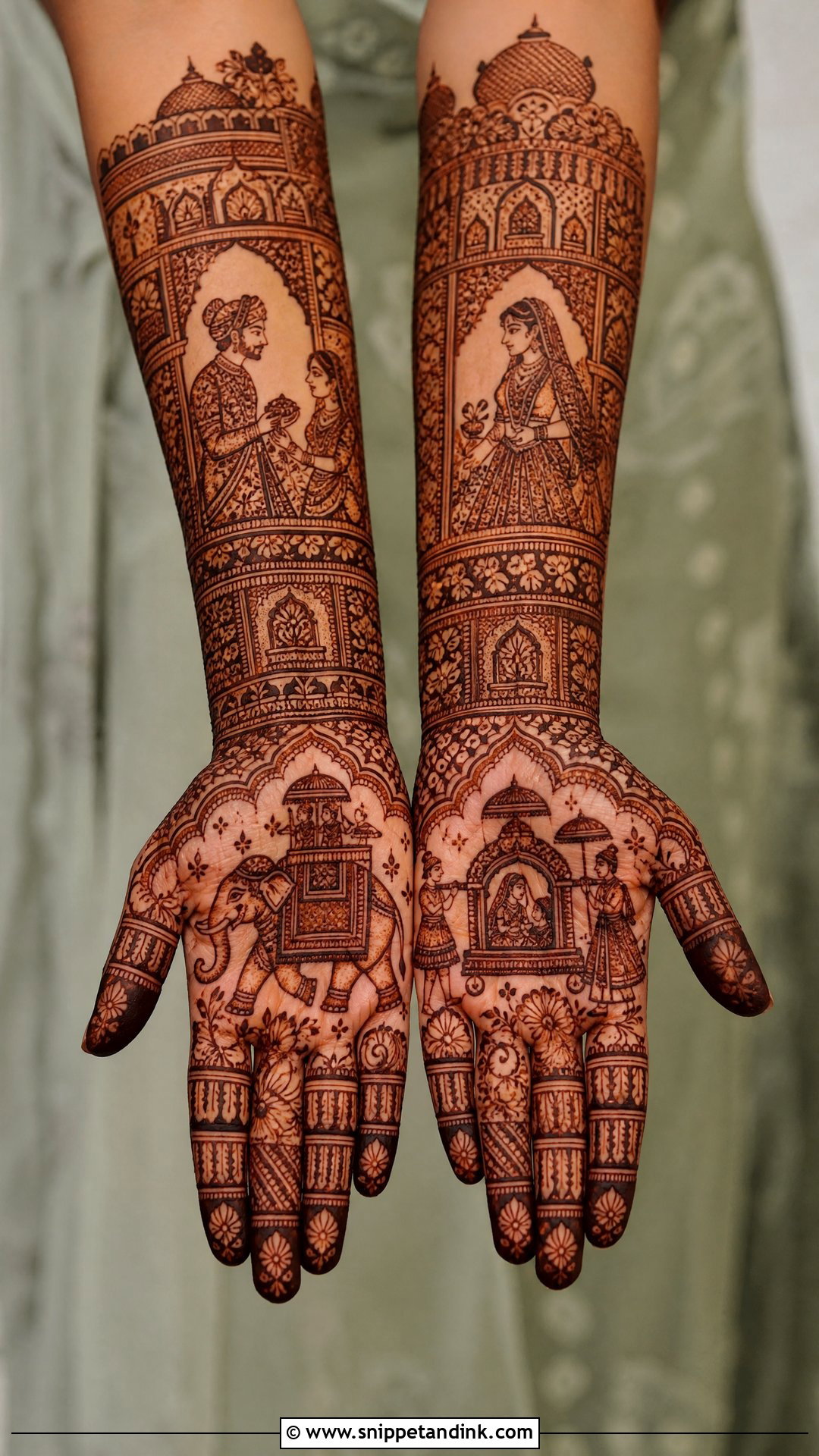 Rajasthani Bridal Mehndi Design - Snippet and Ink - 30 Bridal Wedding Mehndi Designs