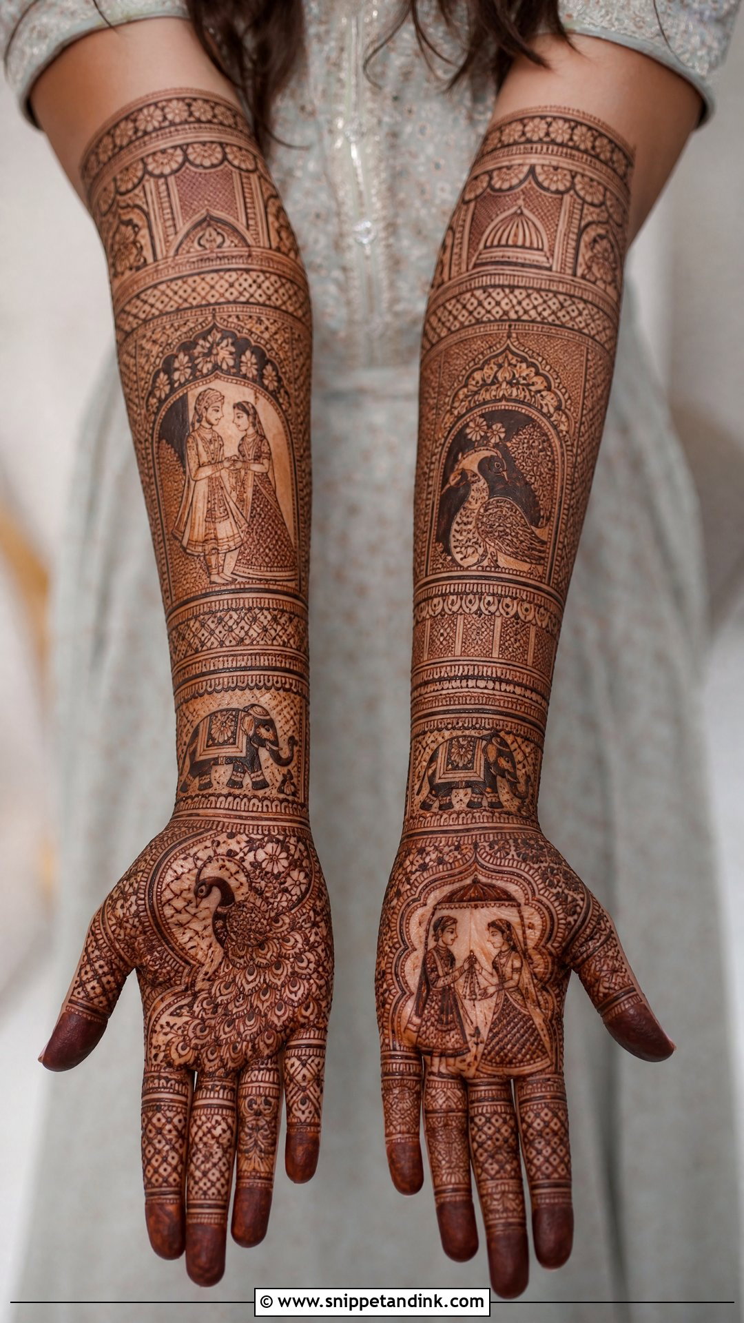Rajasthani Bridal Mehndi Design - Snippet and Ink - 30 Mehndi Designs for Bride