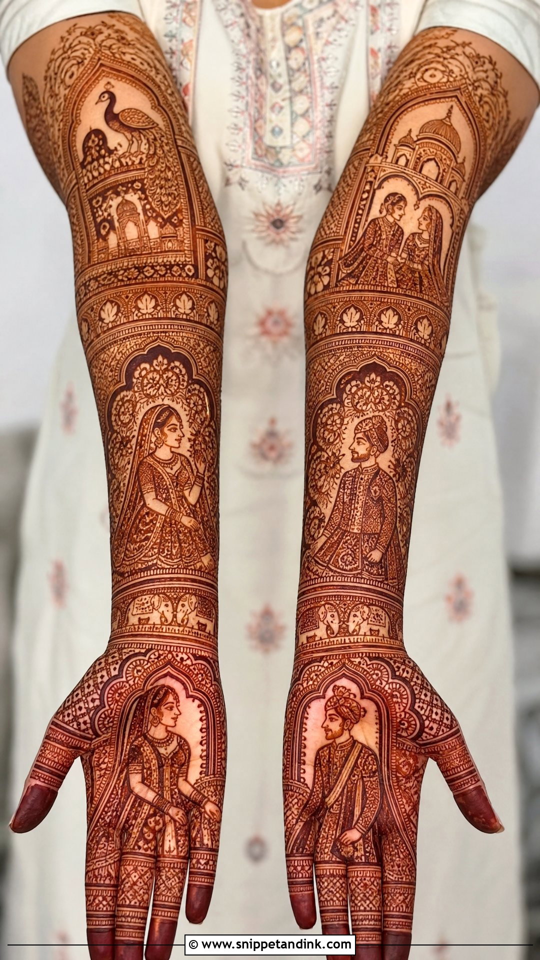 Rajasthani Bridal Mehndi Design - Snippet and Ink - 30 Unique Bridal Mehndi Designs 2025