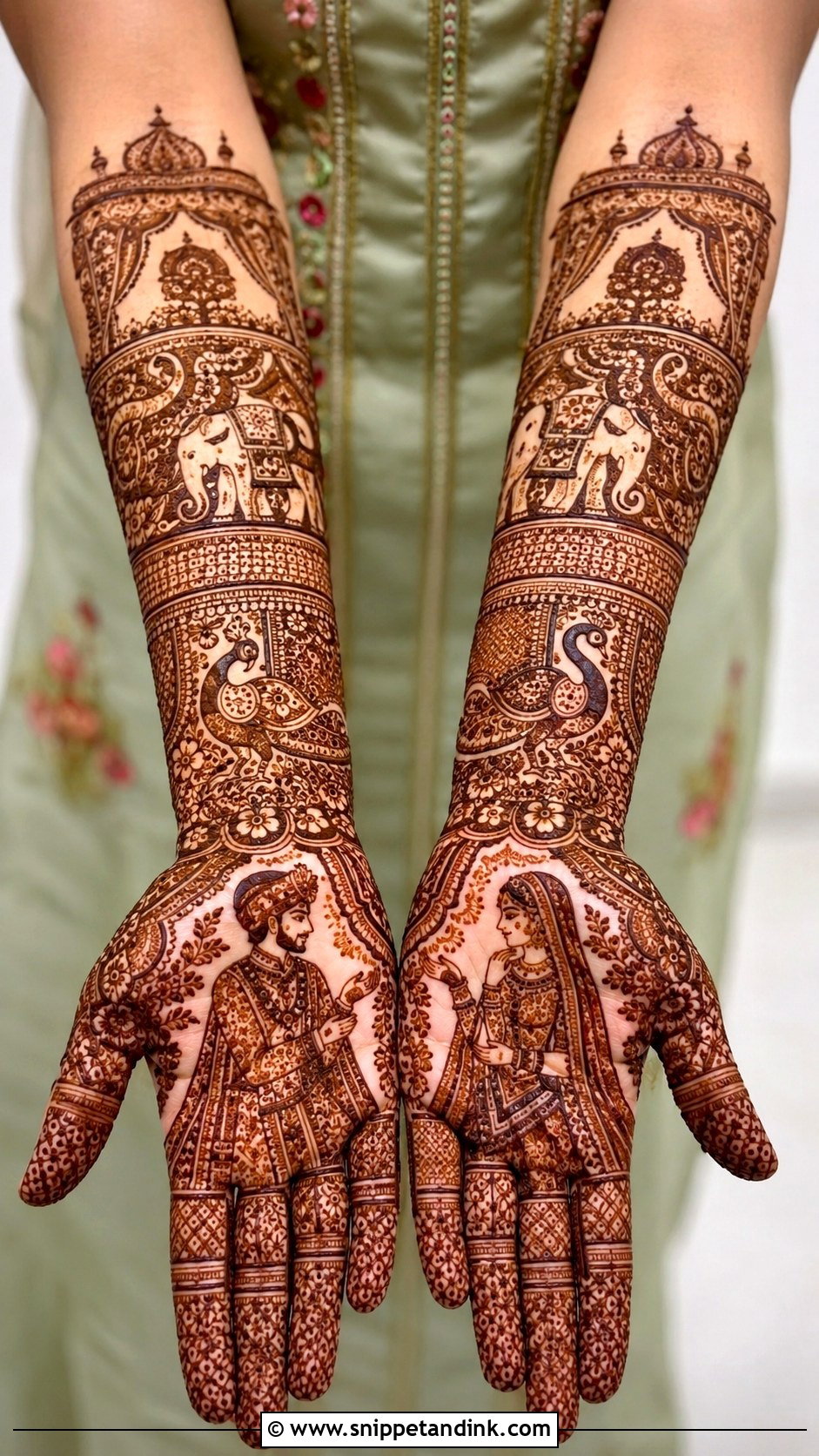 Rajasthani Bridal Mehndi Design - Snippet and Ink - 35 Best Mehndi Designs