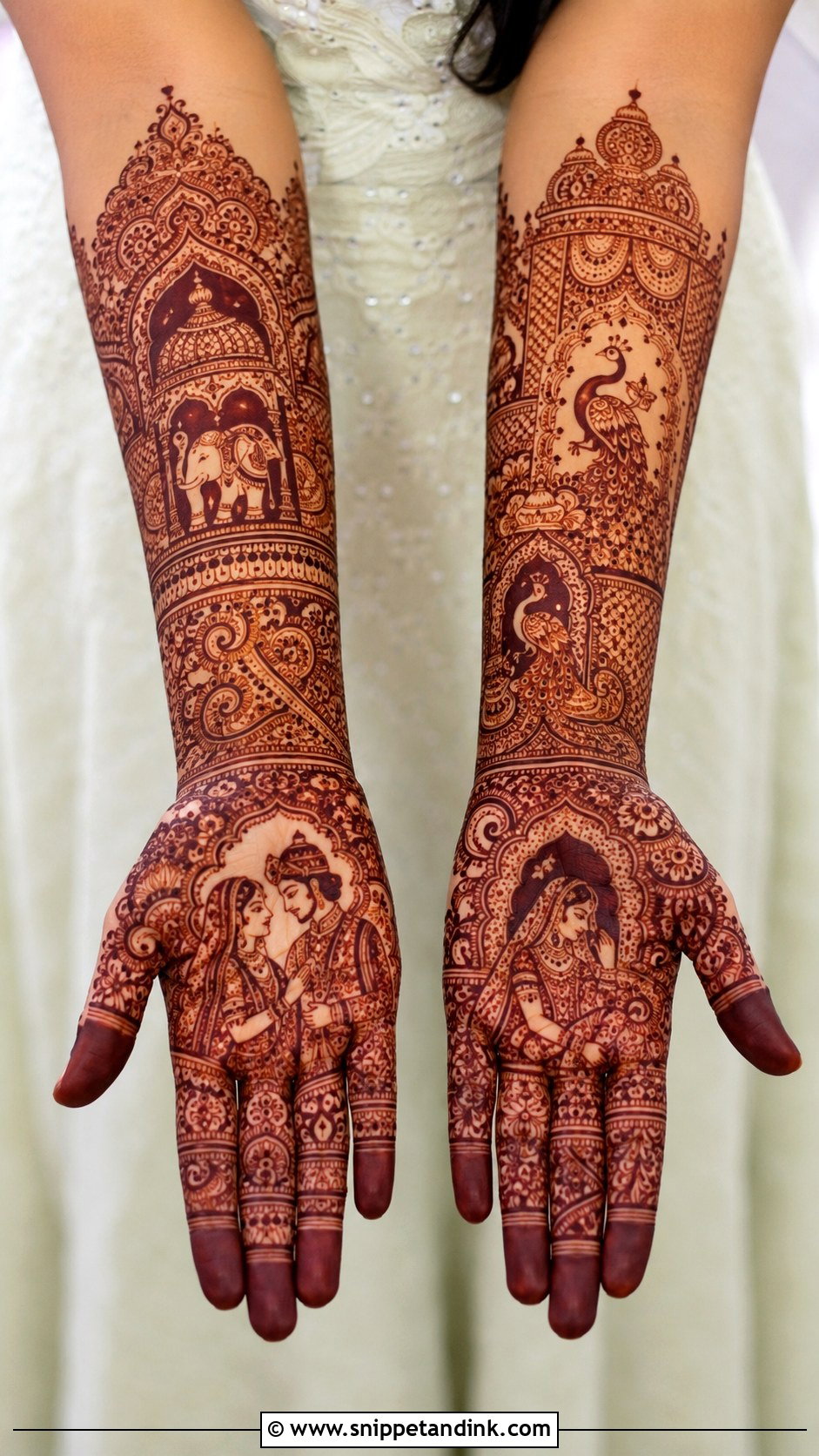 Rajasthani Bridal Mehndi Design - Snippet and Ink - 35 Latest Mehndi Designs