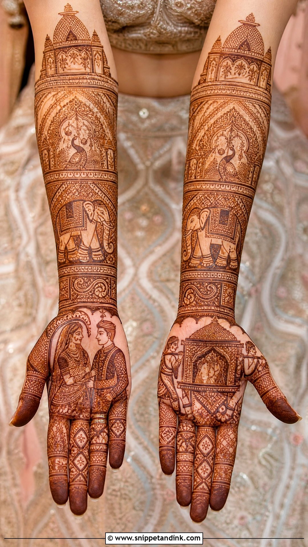 Rajasthani Bridal Mehndi Design - Snippet and Ink - 20 Bridal Mehndi Designs Figures