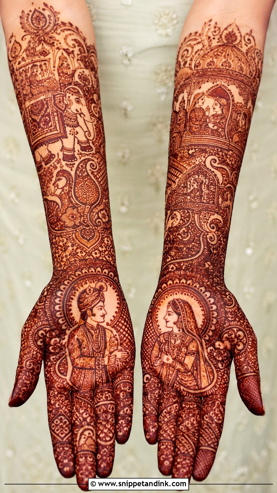 Rajasthani Bridal Mehndi Design - Snippet and Ink - 35 Mehndi Art Designs
