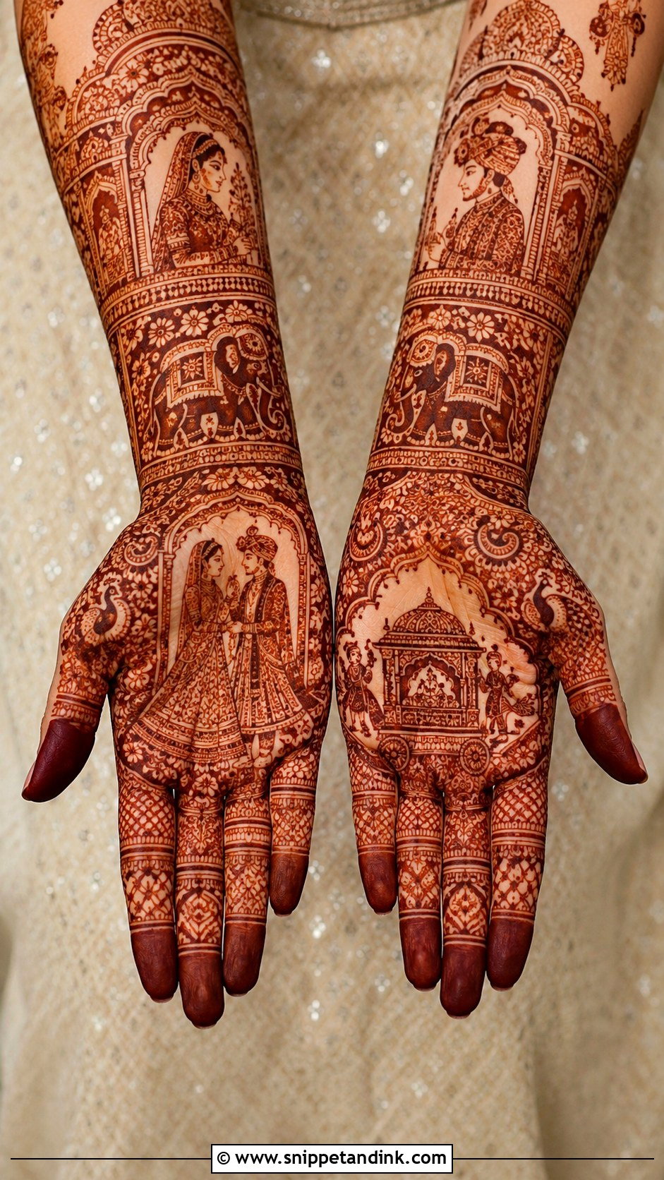 Rajasthani Bridal Mehndi Design - Snippet and Ink - 35 New Bridal Mehndi Designs