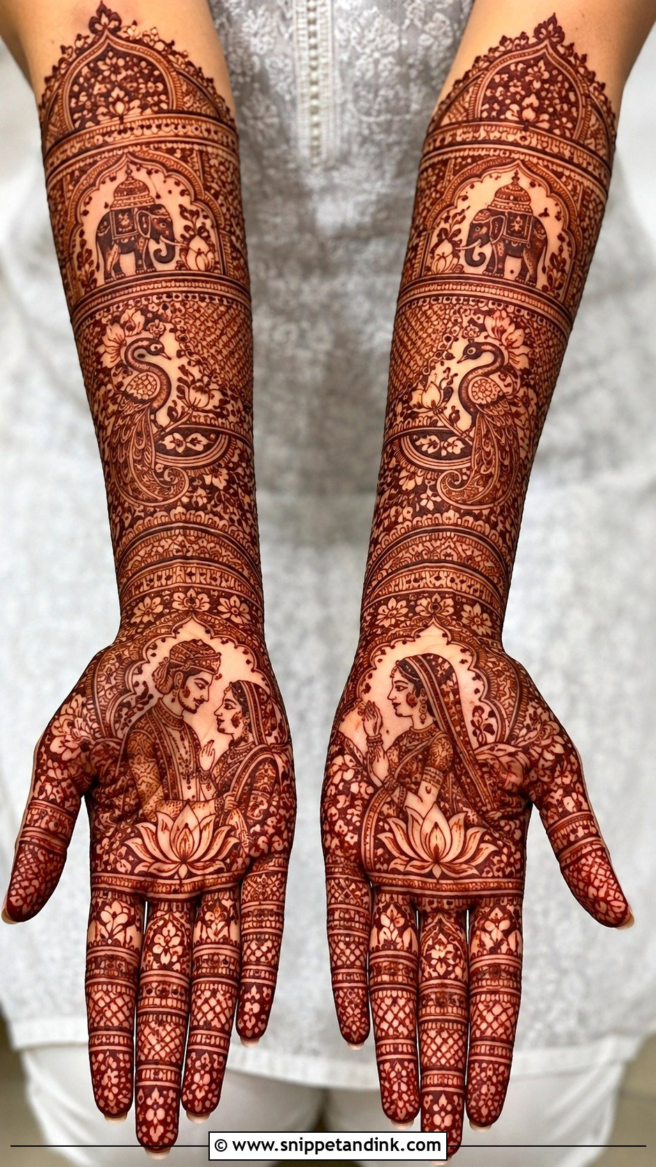 Rajasthani Bridal Mehndi Design - Snippet and Ink - 35 New Mehndi Designs