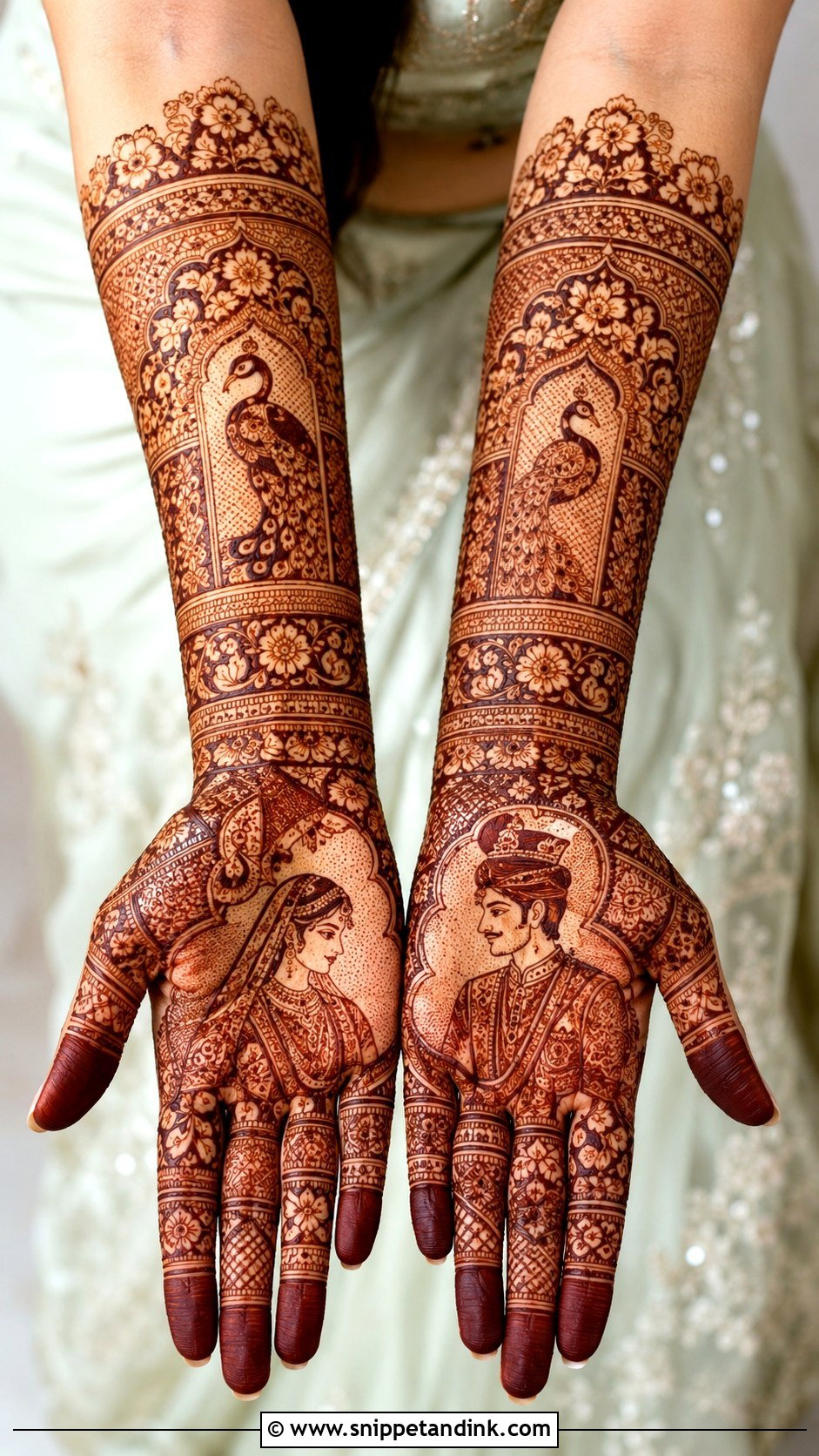 Rajasthani Bridal Mehndi Design - Snippet and Ink - 35 Rajasthani Mehndi Designs