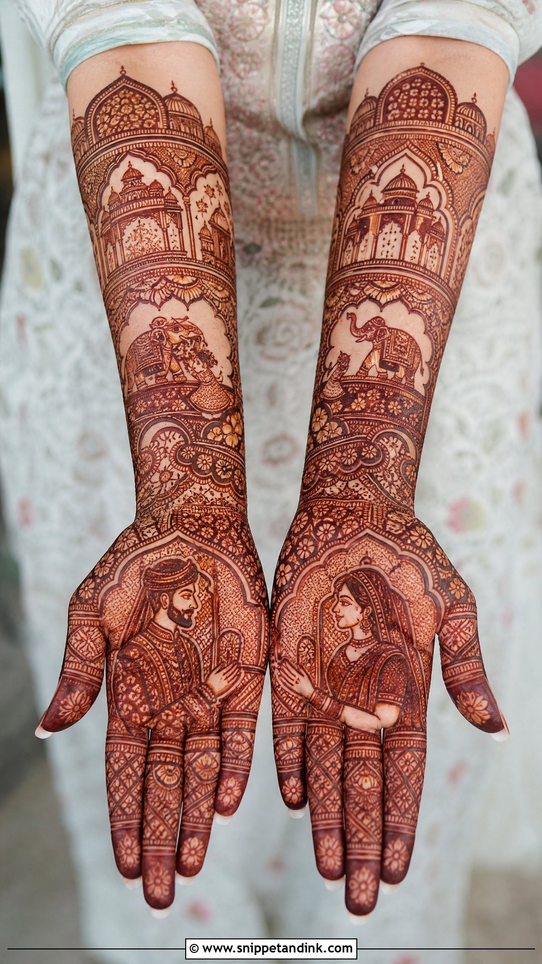 Rajasthani Bridal Mehndi Design - Snippet and Ink - 35 Unique Mehndi Designs